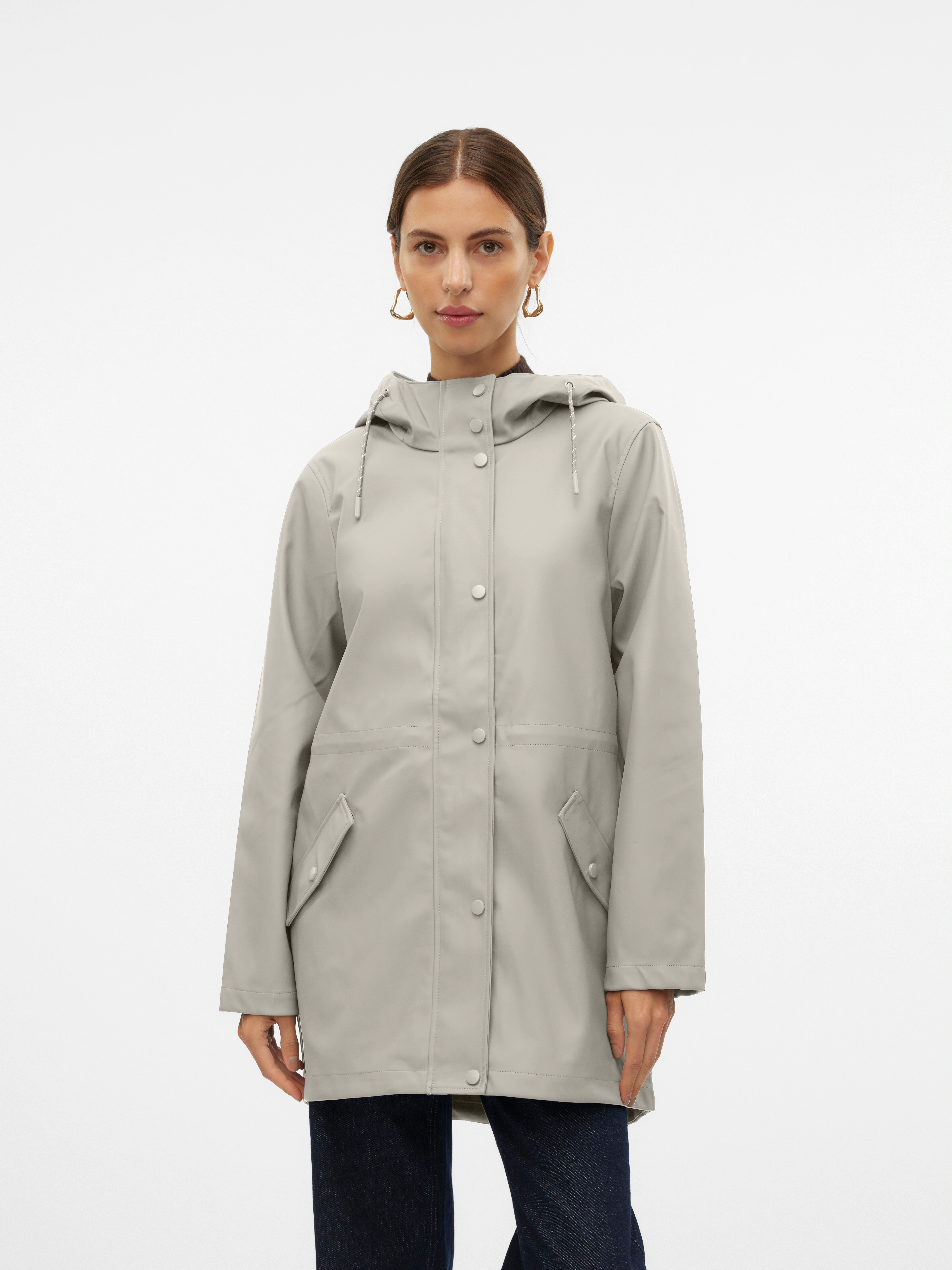 Vero Moda Regenjacke "VMMALOU COATED JACKET", mit Kapuze günstig online kaufen