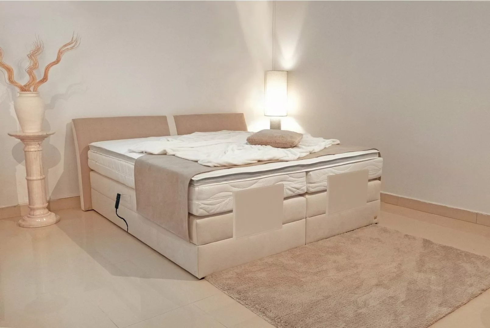 PAARA Boxspringbett Florenz elektrisch verstellbar mit Motor alles, mit ein günstig online kaufen