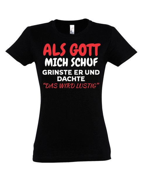 Youth Designz Print-Shirt Lustiger Aufdruck Damen T-shirt Scherz Spruch mit günstig online kaufen