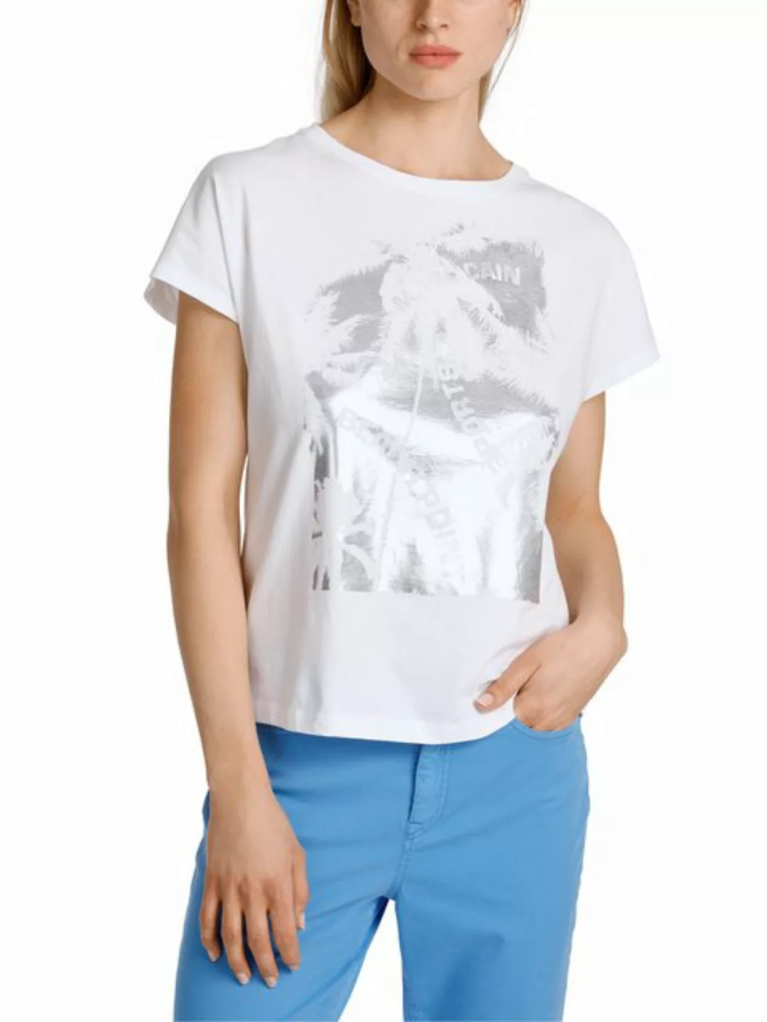 Marc Cain T-Shirt "Sports Beach Point" Premium Damenmode Rethink Together" günstig online kaufen
