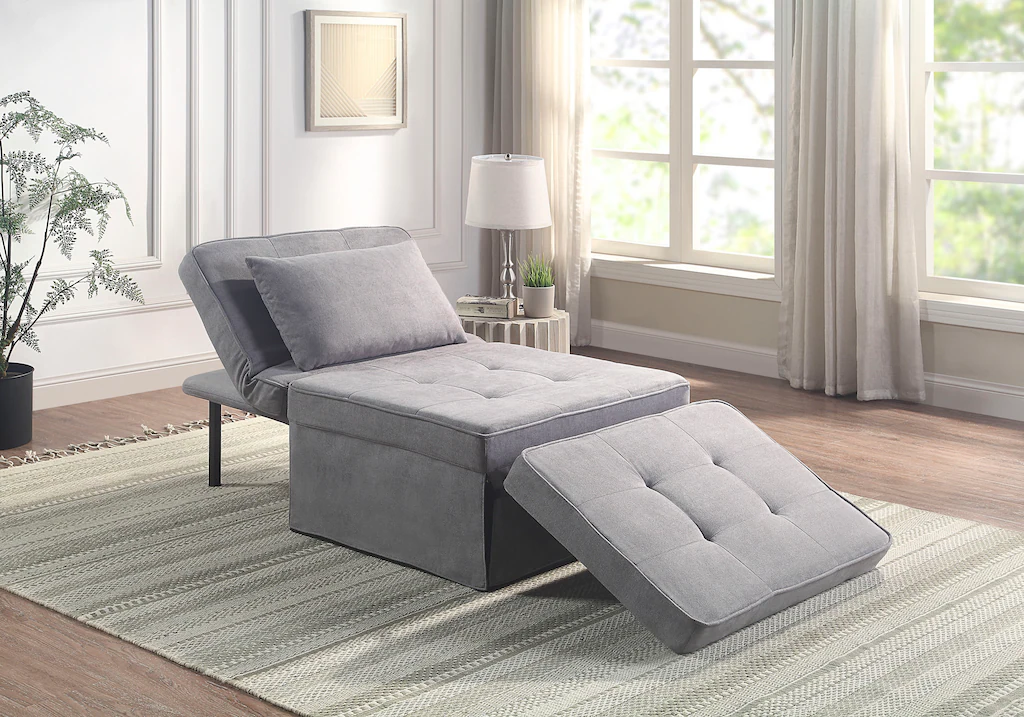 ATLANTIC home collection Schlafsofa Finn, wandelbar zum Loungesessel, Relax günstig online kaufen