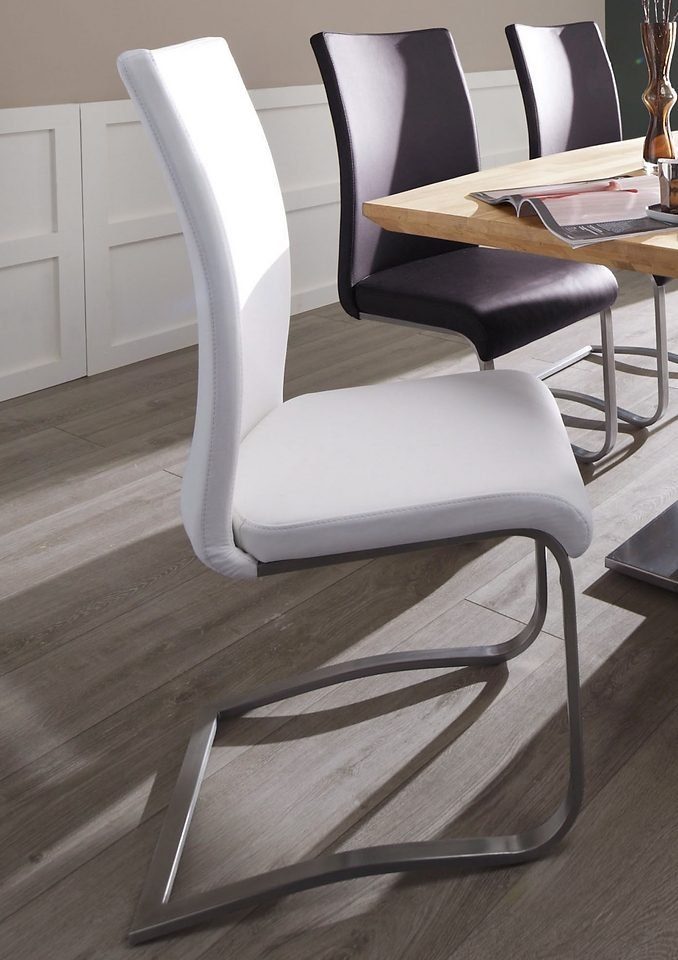 MCA furniture Freischwinger "Arco", (Set), 4 St., Kunstleder, 2er-, 4er-, 6 günstig online kaufen