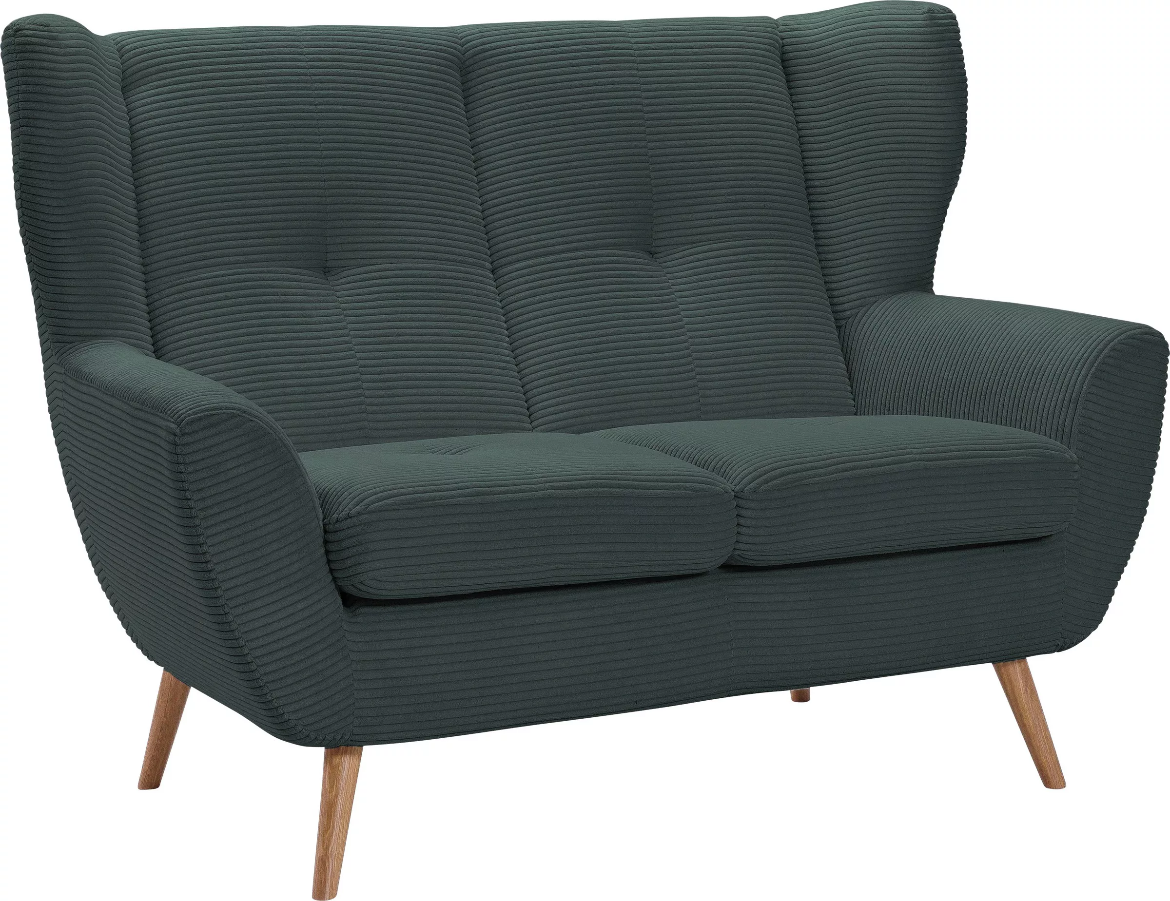 exxpo - sofa fashion 2-Sitzer "ALVESTA, Loungesofa, Küchensofa, hoher Sitzk günstig online kaufen