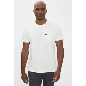 Lee  T-Shirts & Poloshirts 112320042 POCKET TEE-ECRU günstig online kaufen