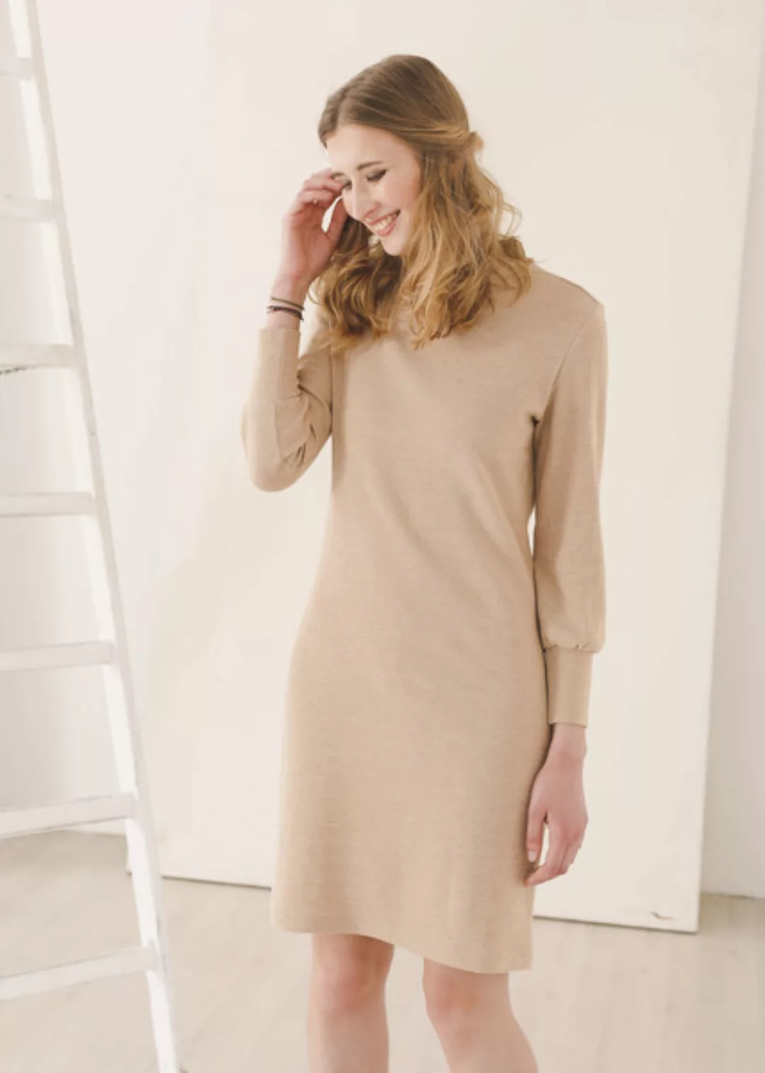 Pulloverkleid Tana Aus Bio Baumwolle günstig online kaufen