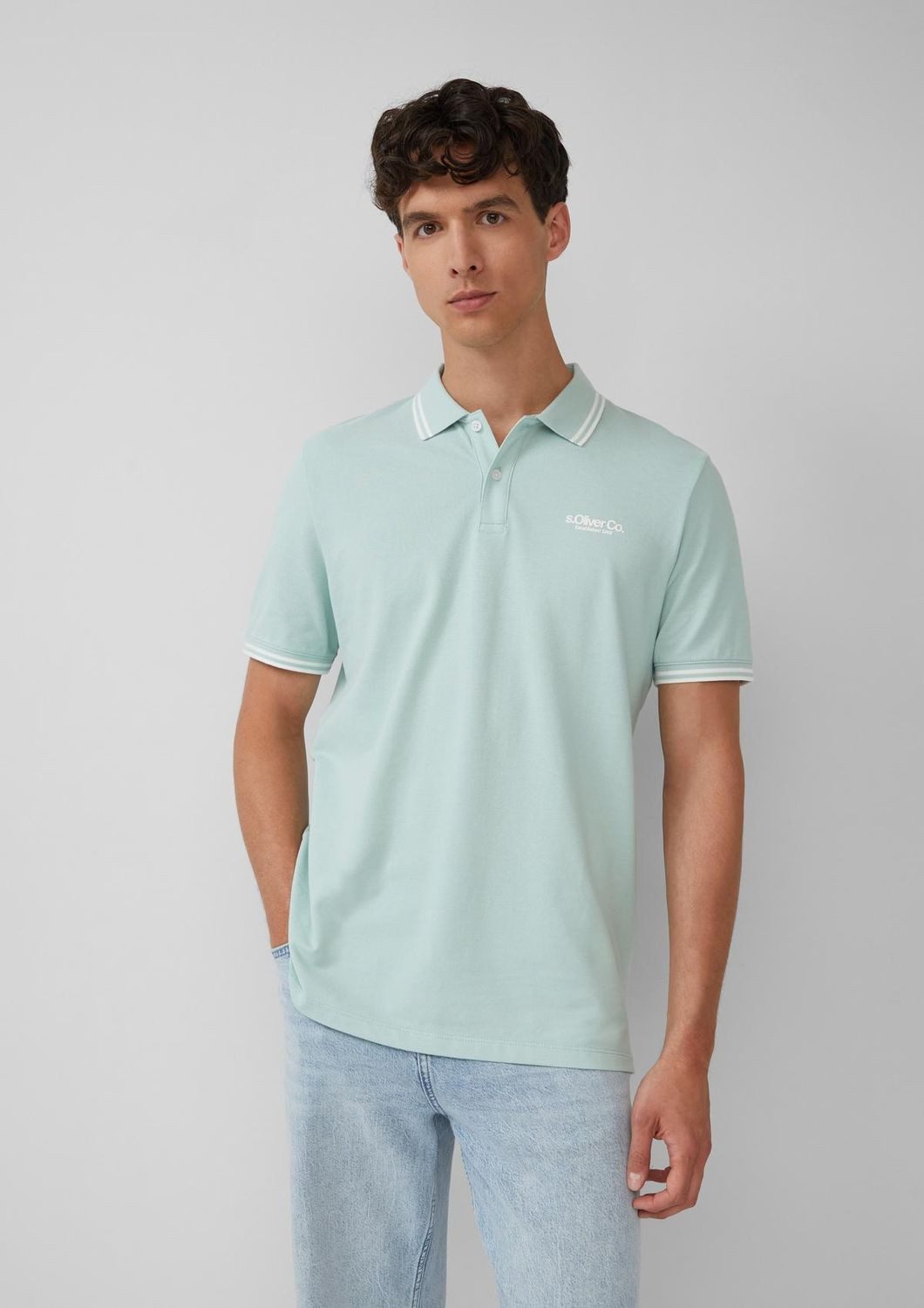 s.Oliver Poloshirt Poloshirt mit Waffelstruktur und günstig online kaufen