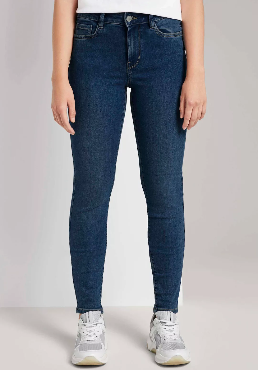 TOM TAILOR Denim Slim-fit-Jeans NELA im 5-Pocket Schnitt günstig online kaufen
