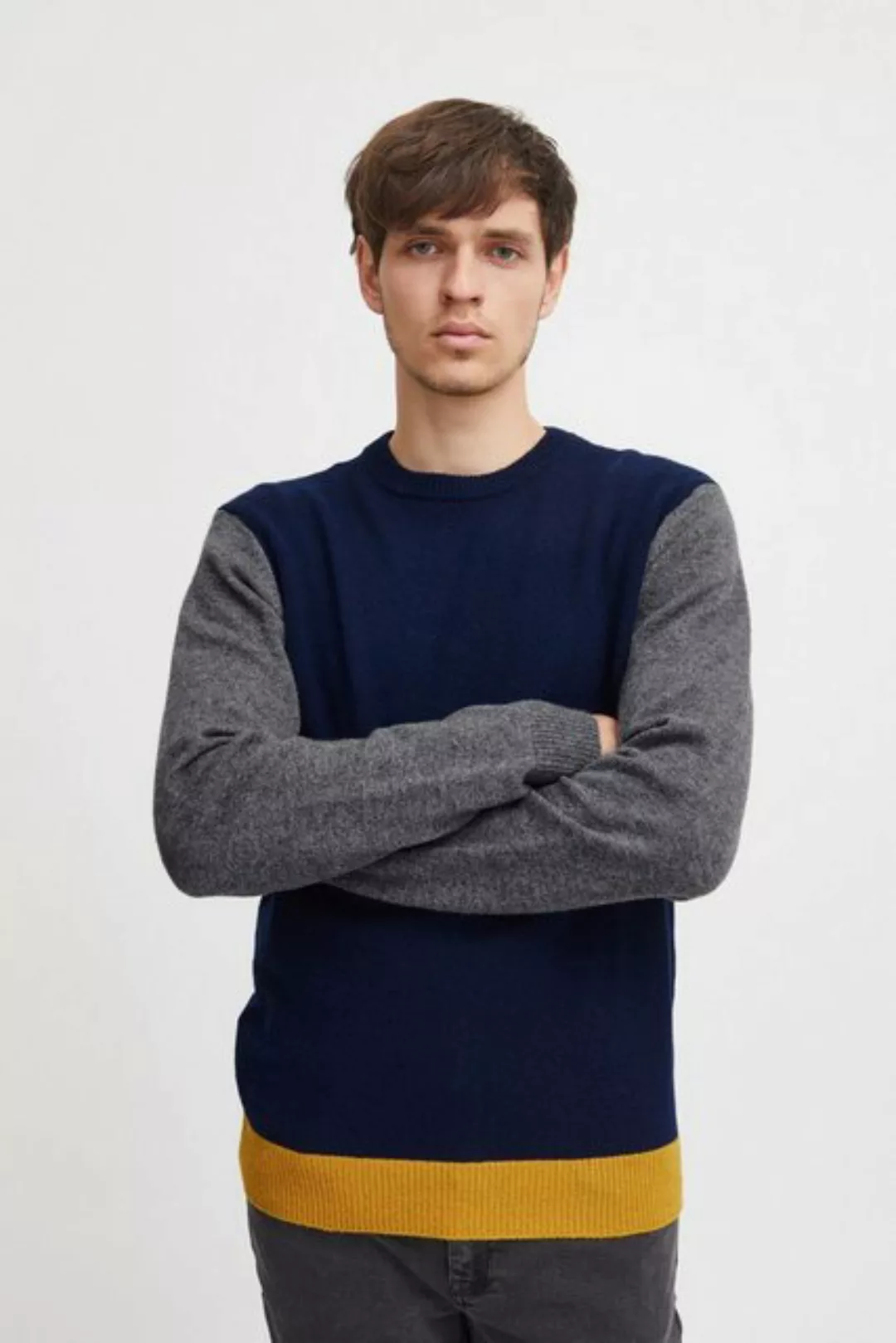 Casual Friday Strickpullover CFKarl crew lambswool knit - 20504789 günstig online kaufen