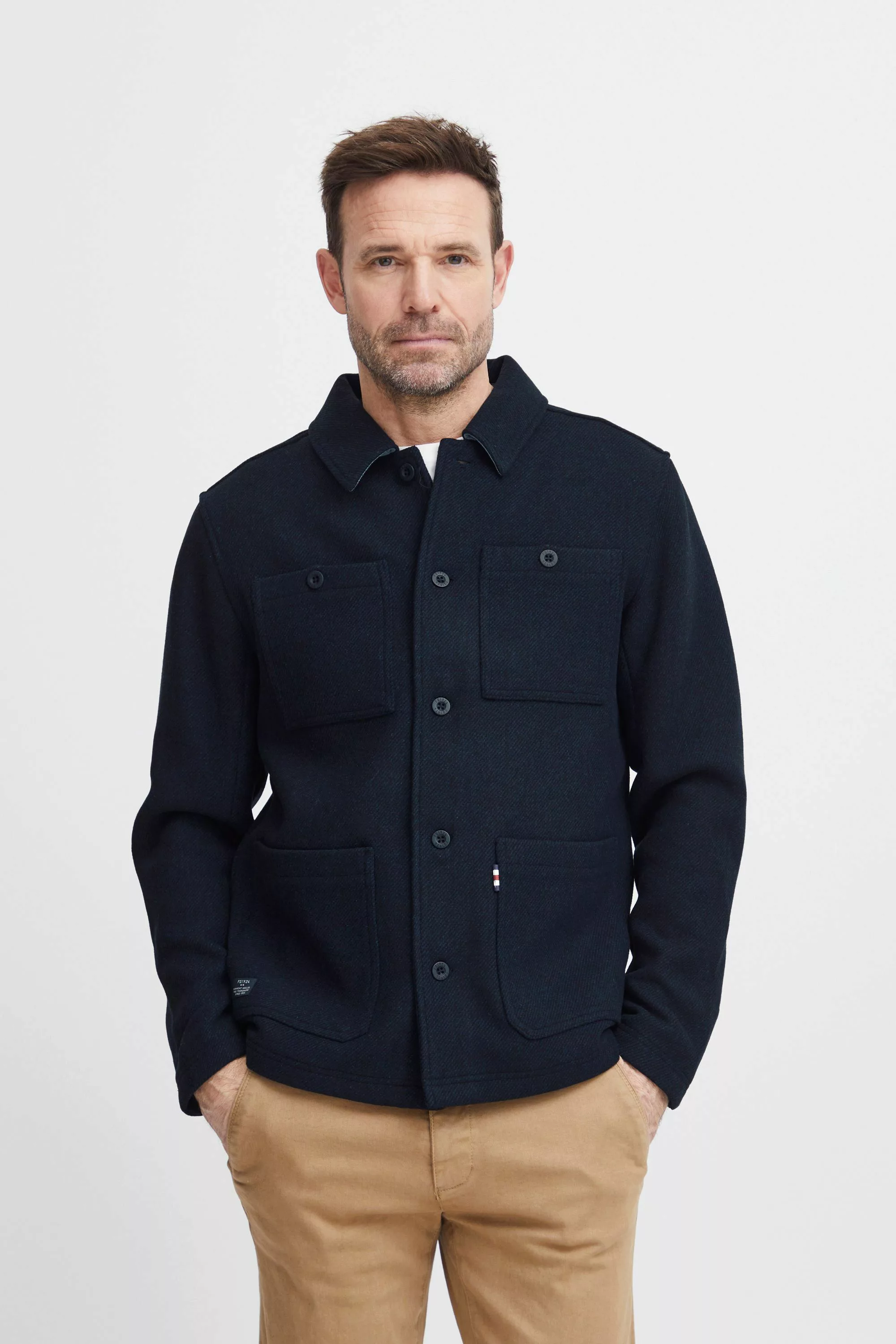 FQ1924 Hemdjacke "FQ1924 FQOLIVER two tone overshirt" günstig online kaufen