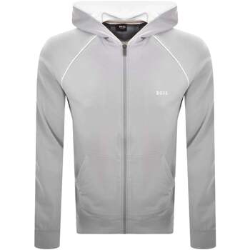 BOSS  Trainingsjacken Mix   Match Hooded Track Top Jacket Light Pastel Grey günstig online kaufen