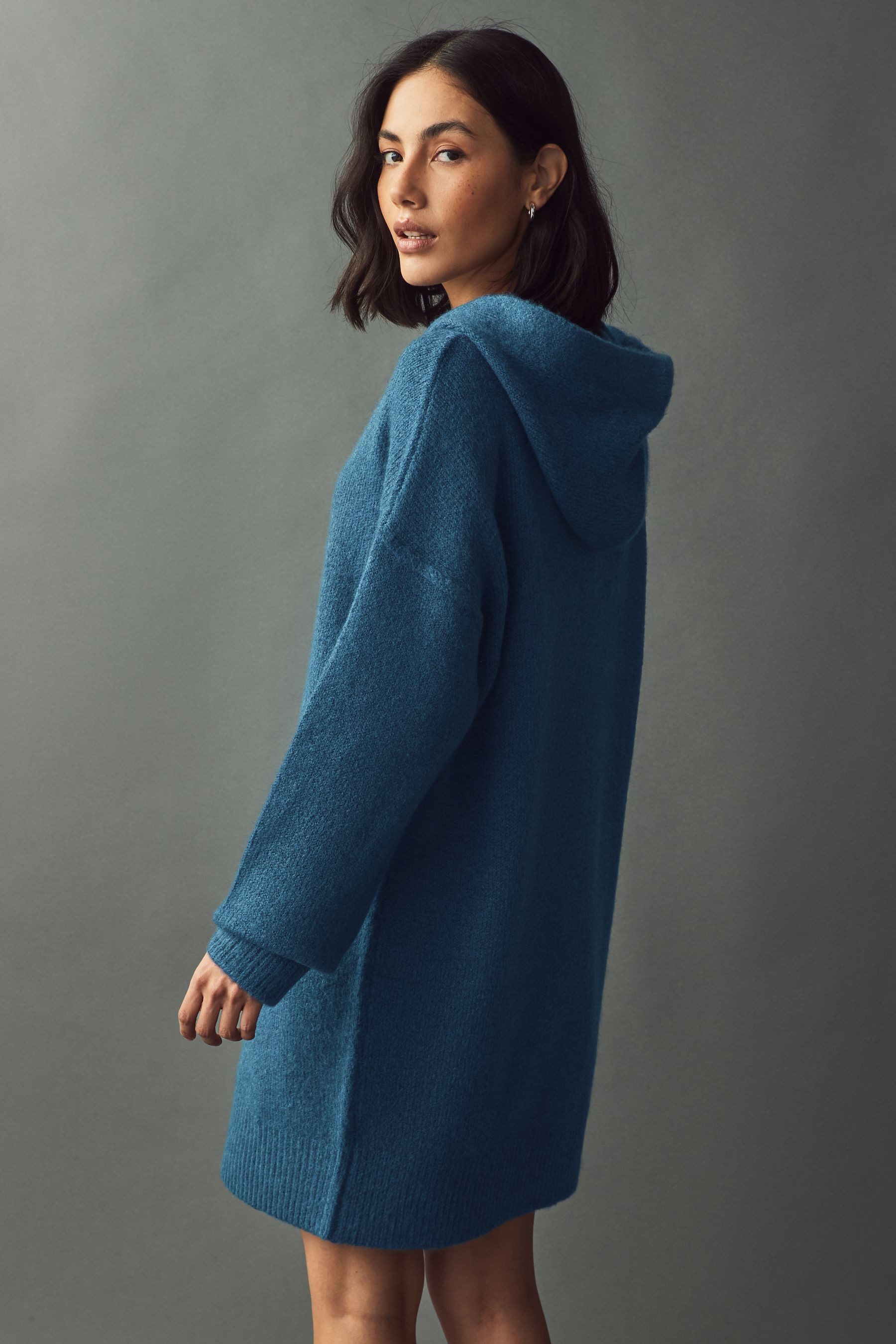 Next Sweatkleid Relaxed Fit Strickkleid mit günstig online kaufen