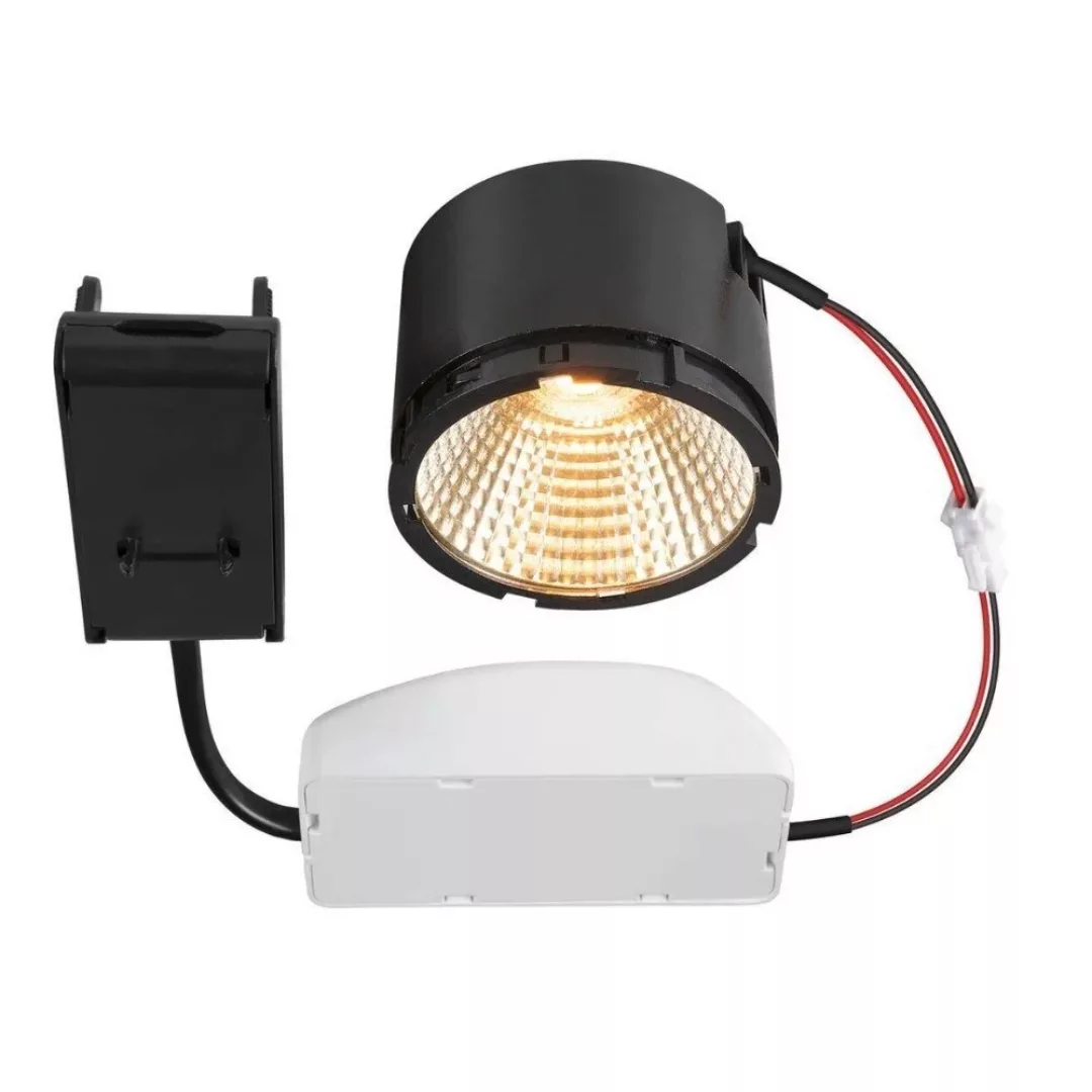 LED Deckeneinbauleuchte New Tria in Schwarz 13,3W 1200lm 3000K 38° günstig online kaufen