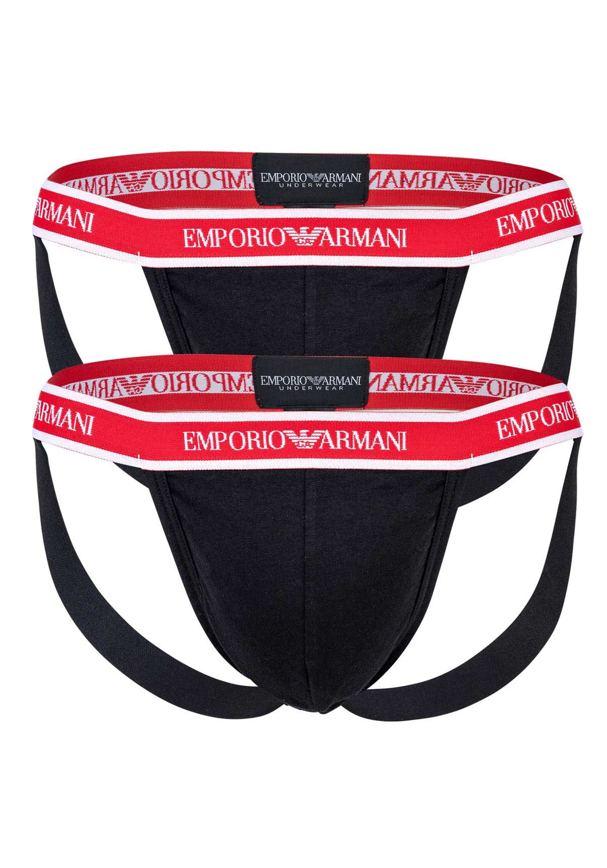 Emporio Armani String "Jockstrap 2er Pack" günstig online kaufen