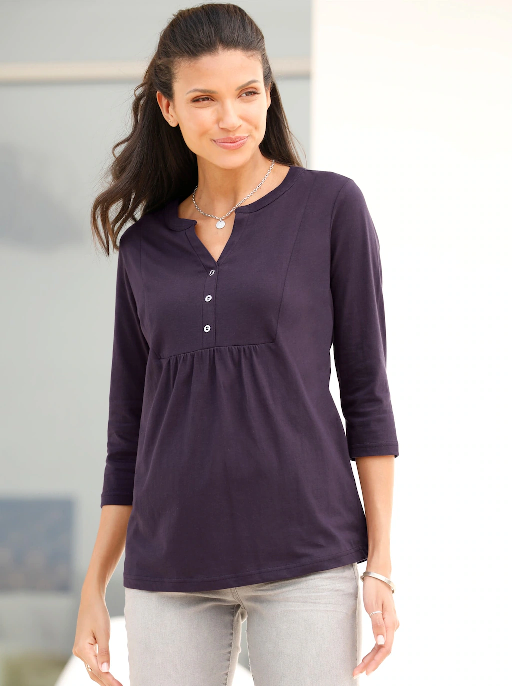 Classic Basics 3/4-Arm-Shirt "3/4-Arm-Shirt" günstig online kaufen