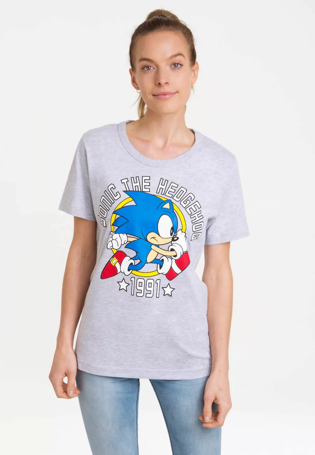 LOGOSHIRT T-Shirt "Sonic The Hedgehog - 1991", mit lizenziertem Print günstig online kaufen