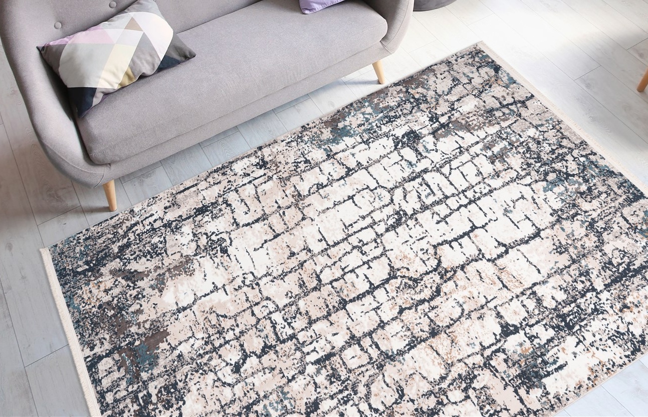 me gusta Teppich »Akropolis 125«, rechteckig, 12 mm Höhe, flacher Teppich m günstig online kaufen