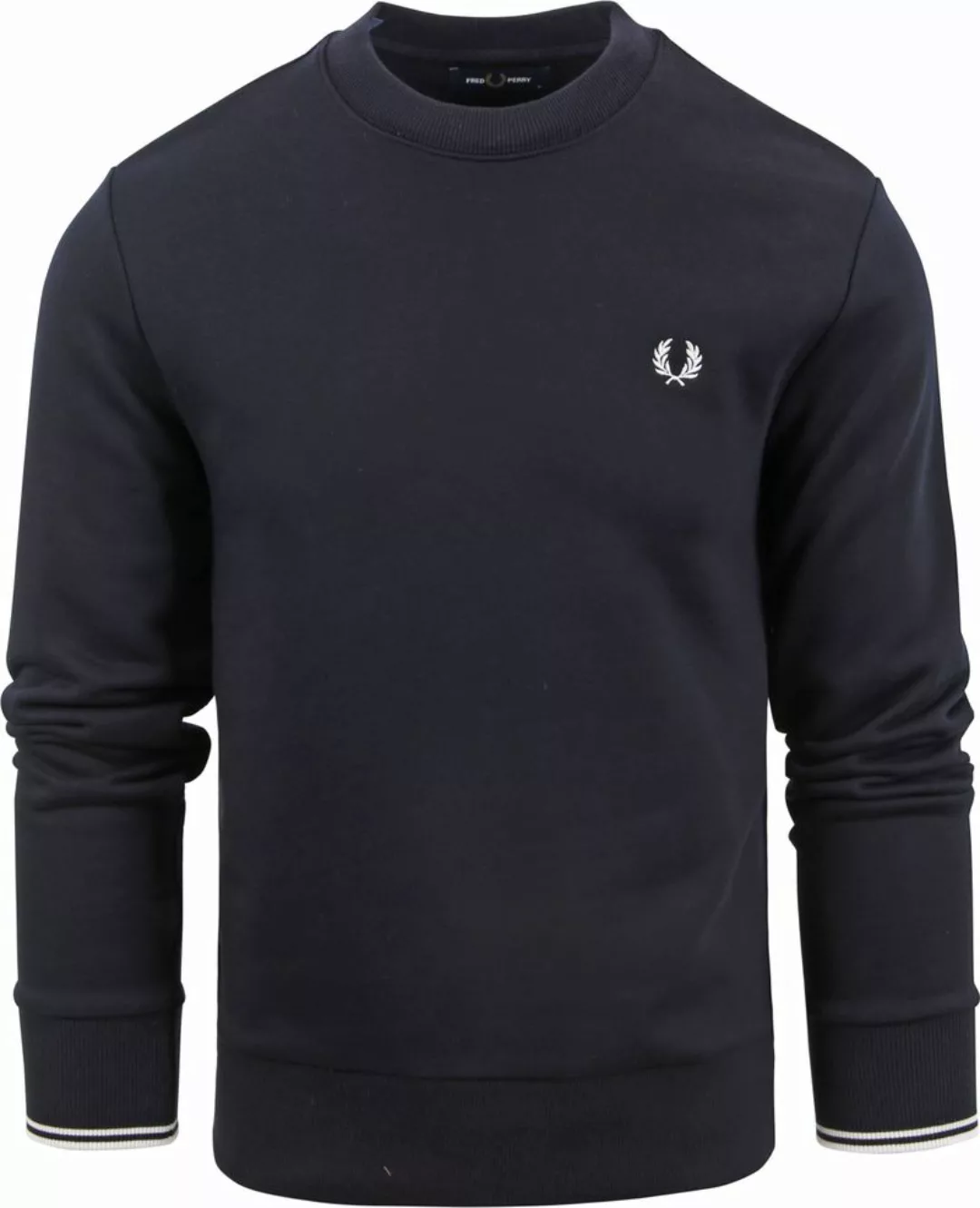 Fred Perry Sweater Logo Dunkel Blau - Größe XL günstig online kaufen