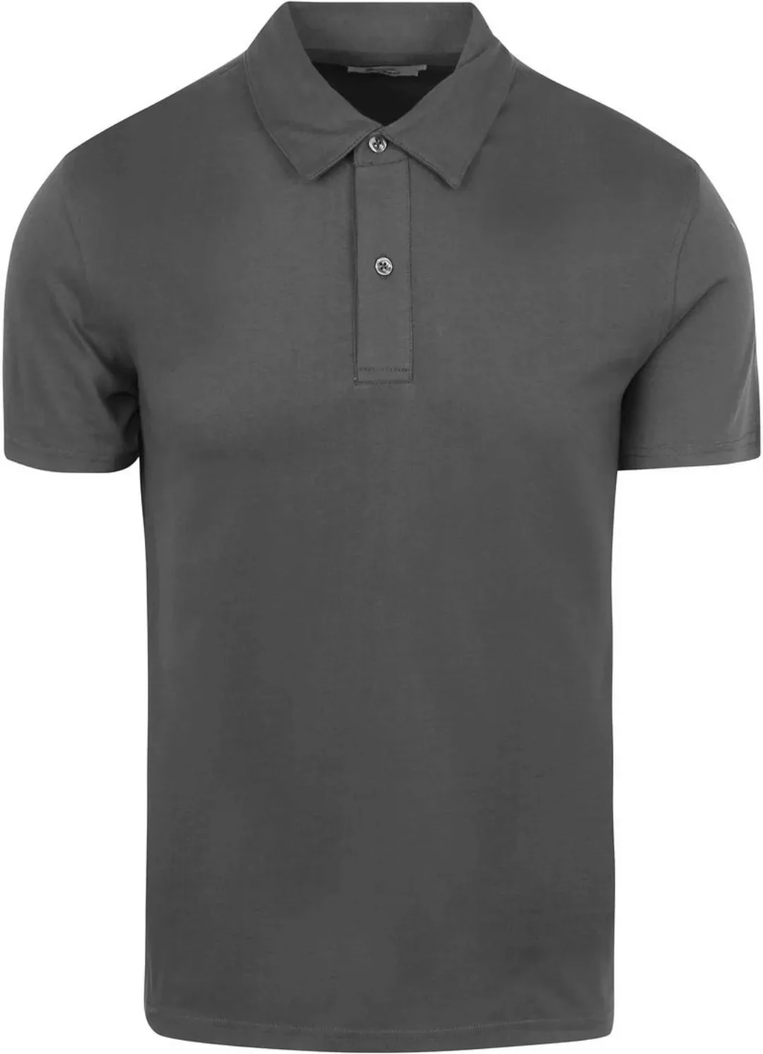 King Essentials The James Poloshirt Anthrazit - Größe M günstig online kaufen