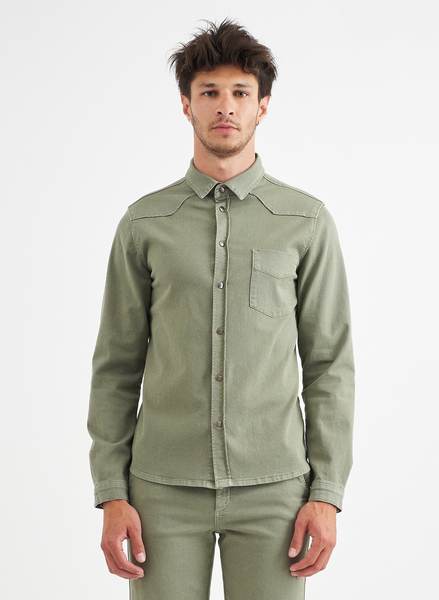 Diego Twill Shirt Aus Bio Baumwolle günstig online kaufen