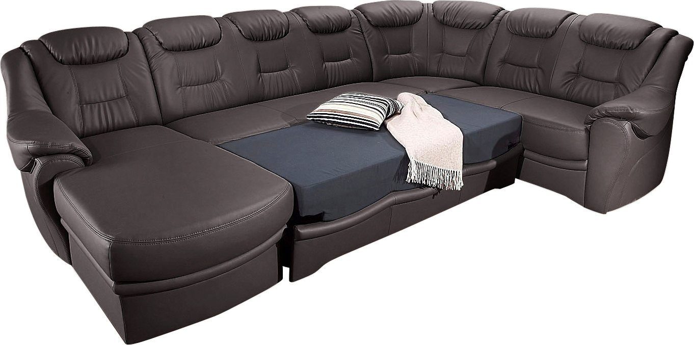 sit&more Wohnlandschaft "Bellevue U-Form", wahlweise mit Bettfunktion günstig online kaufen