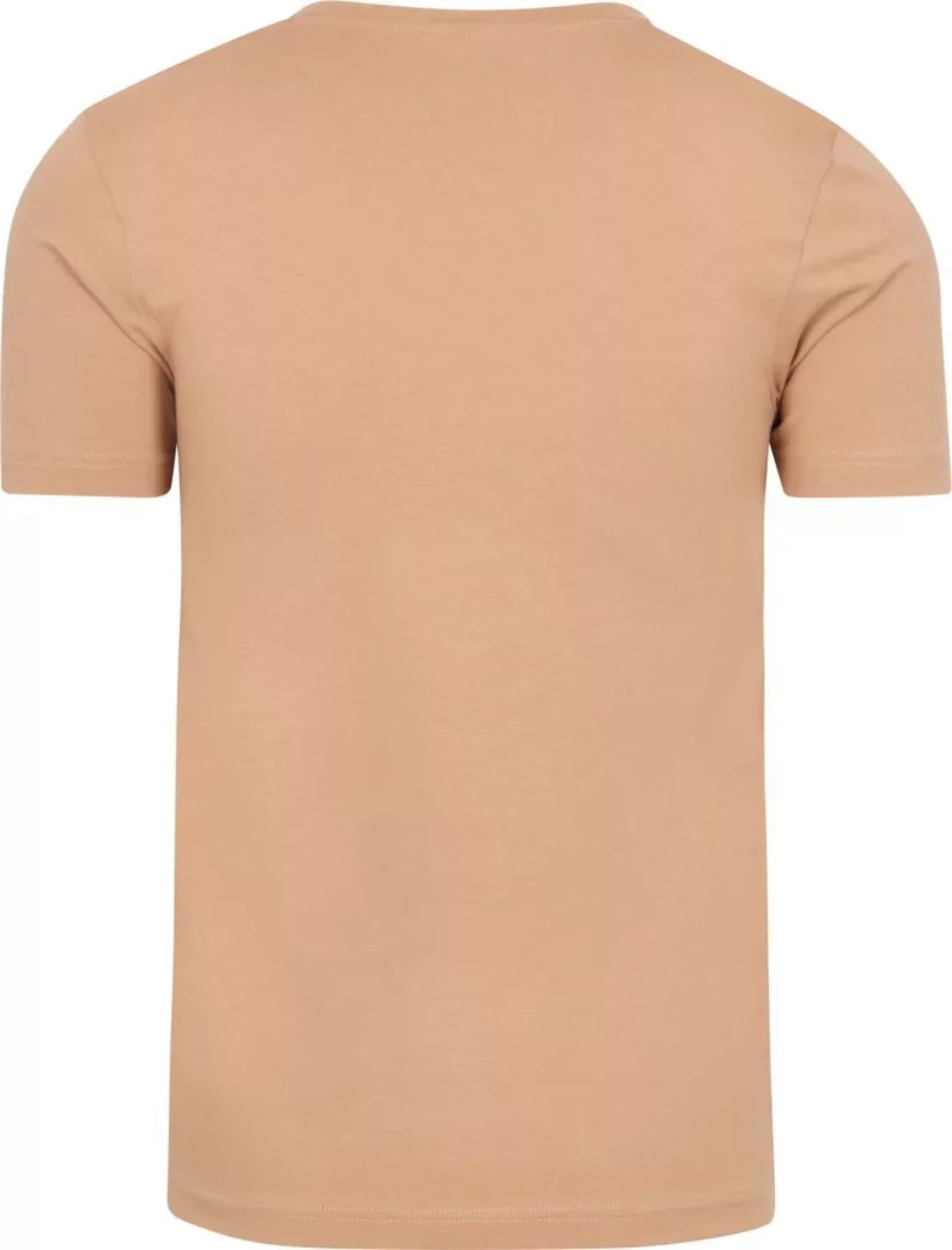 OLYMP Level Five Unterziehshirt/ T-Shirt in Caramel mit V-Hals & - Größe XX günstig online kaufen
