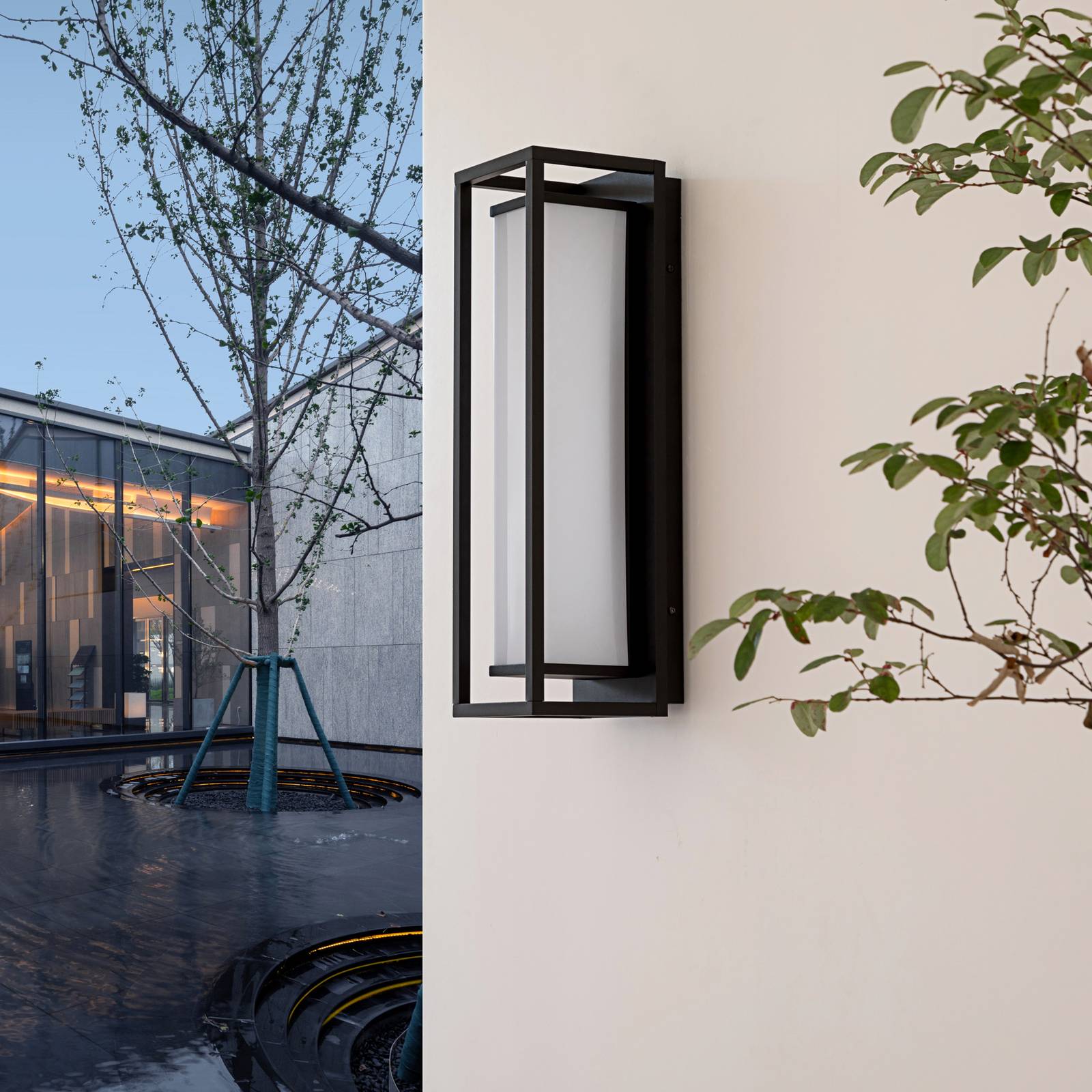 Lucande Banetti LED-Außenwandleuchte, 50 cm günstig online kaufen