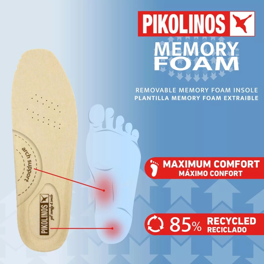 PIKOLINOS Slip-On Sneaker "FUENCARRAL", mit Memory Foam, Freizeitschuh, Hal günstig online kaufen