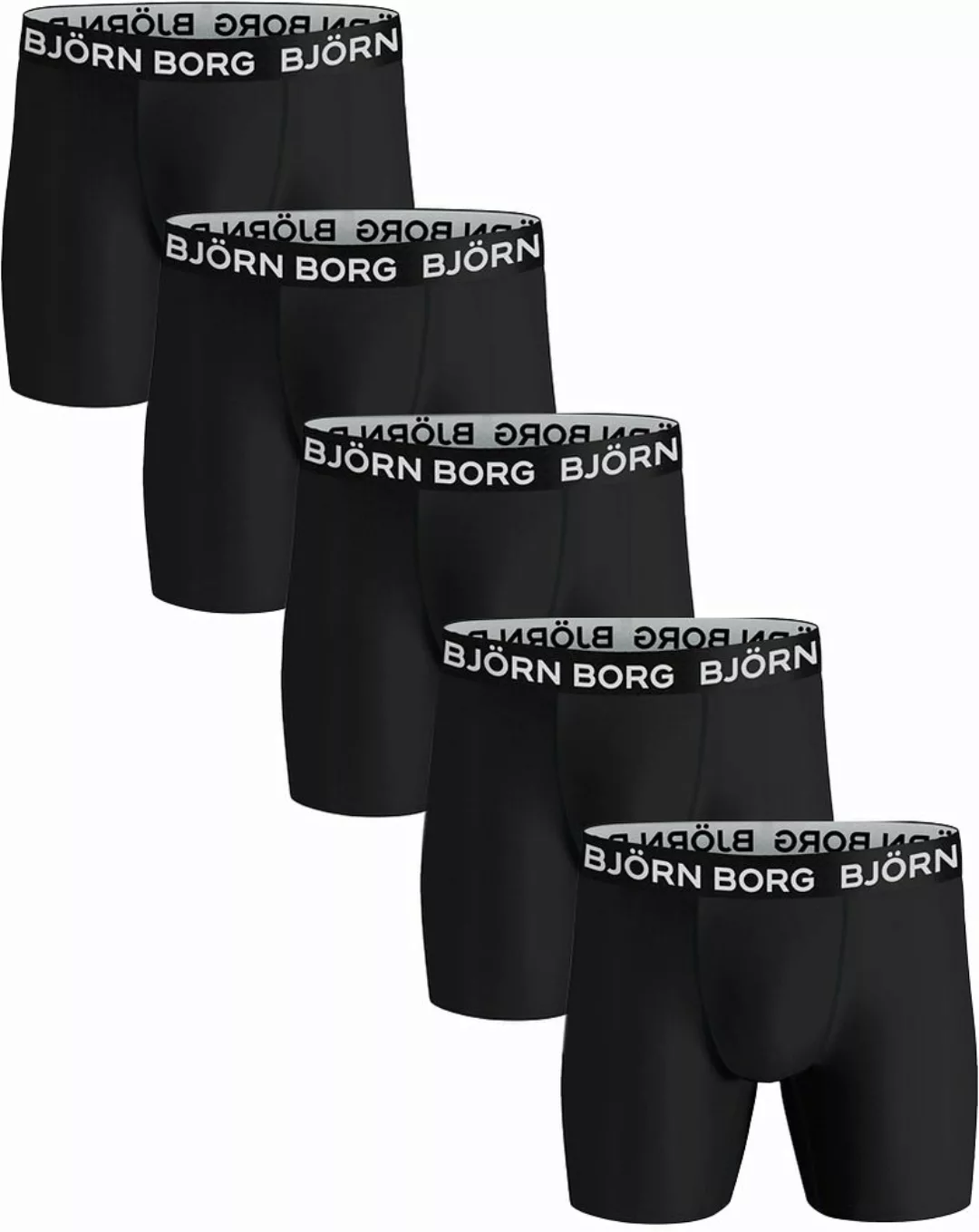 Björn Borg Shorts 5er-Pack Performance - Größe M günstig online kaufen