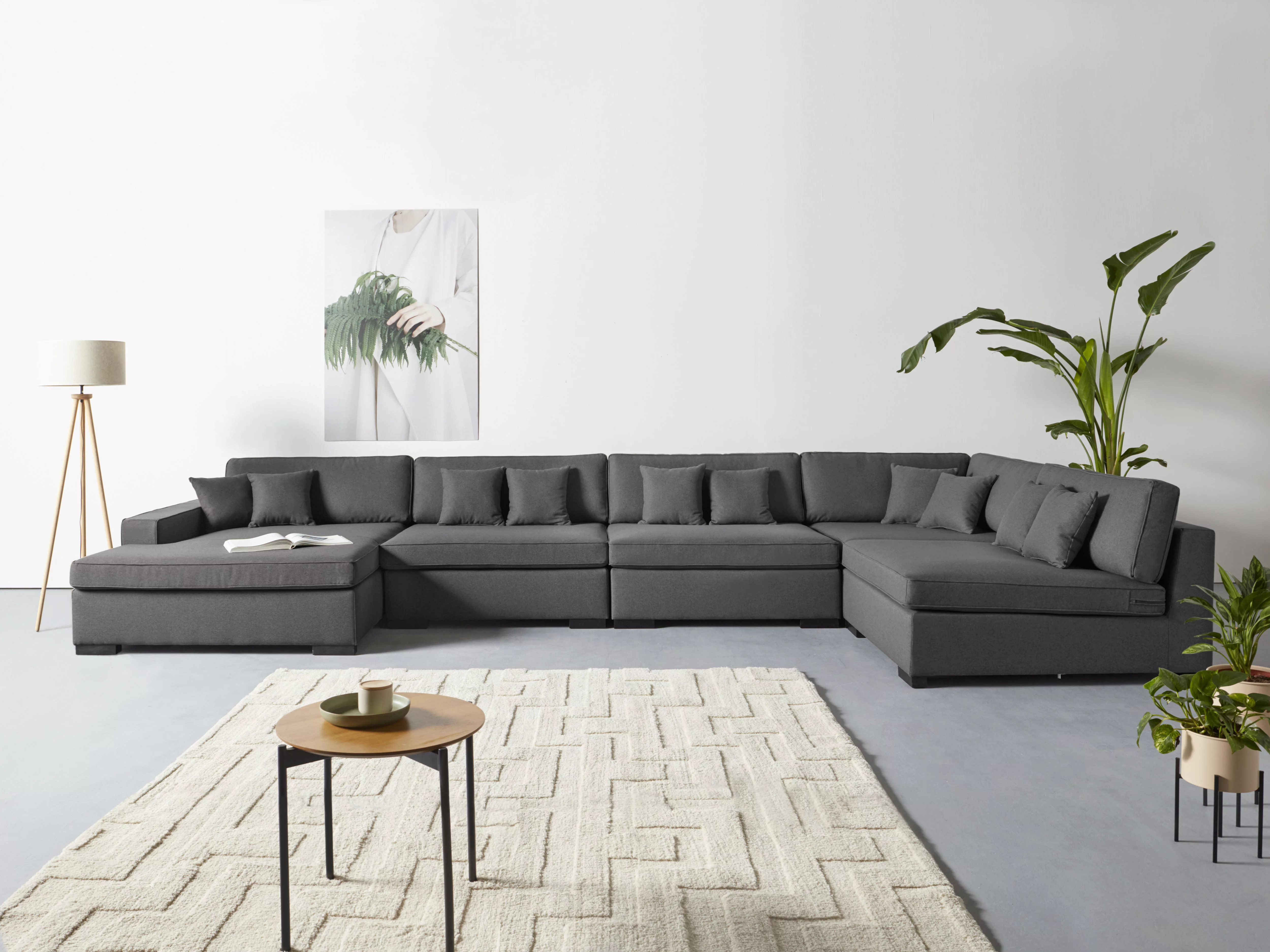 Guido Maria Kretschmer Home&Living Wohnlandschaft "Skara XXL", Lounge-Sofa günstig online kaufen