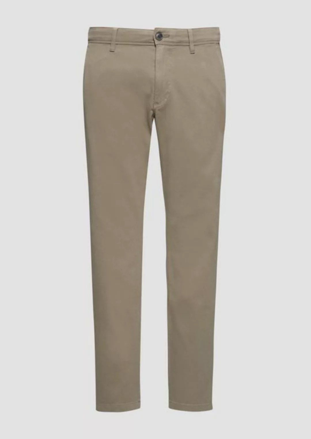 s.Oliver Stoffhose Regular Fit: Strukturierte Chino aus Baumwollstretch Gar günstig online kaufen