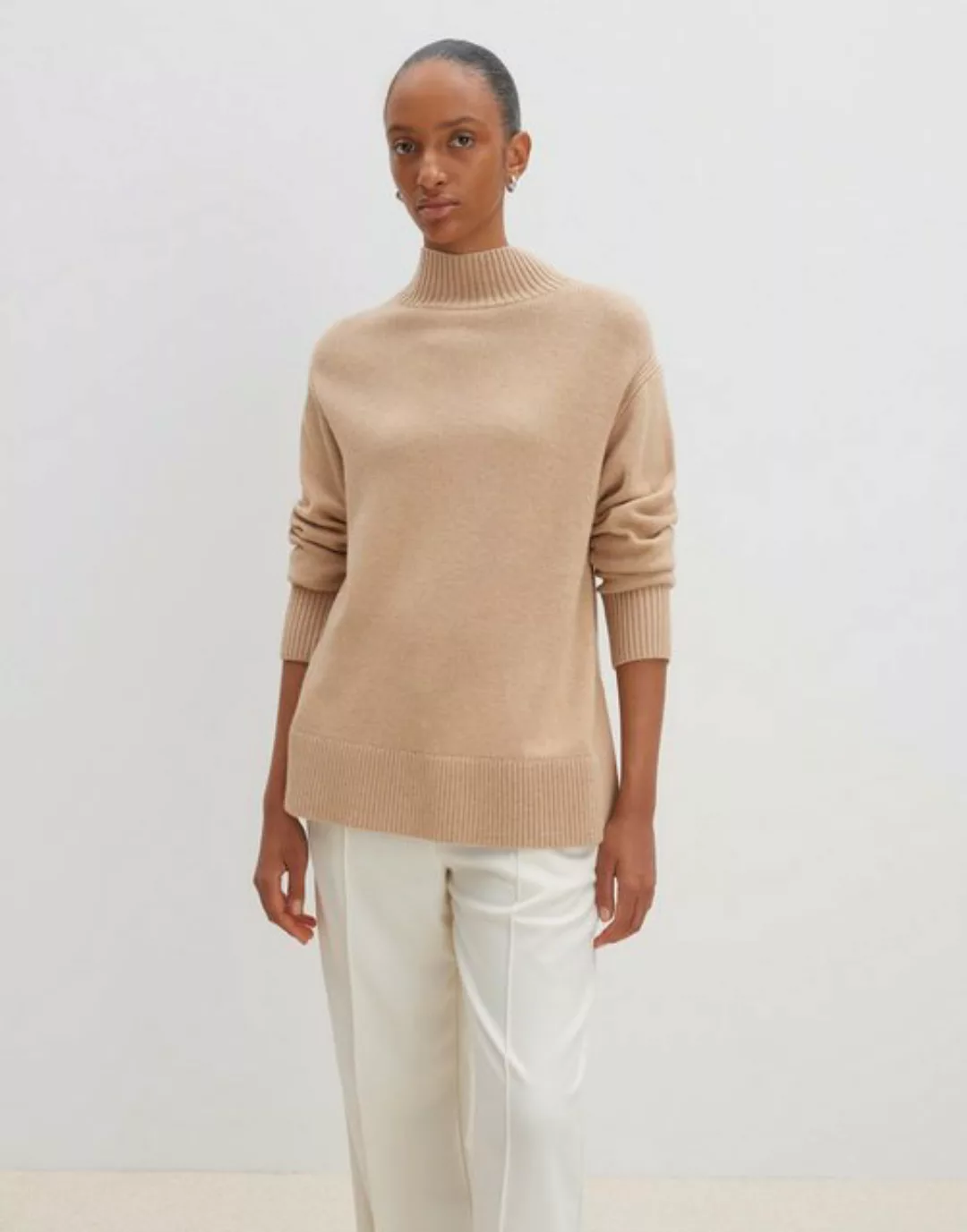 someday Strickpullover Tahila cashmere cream melange günstig online kaufen