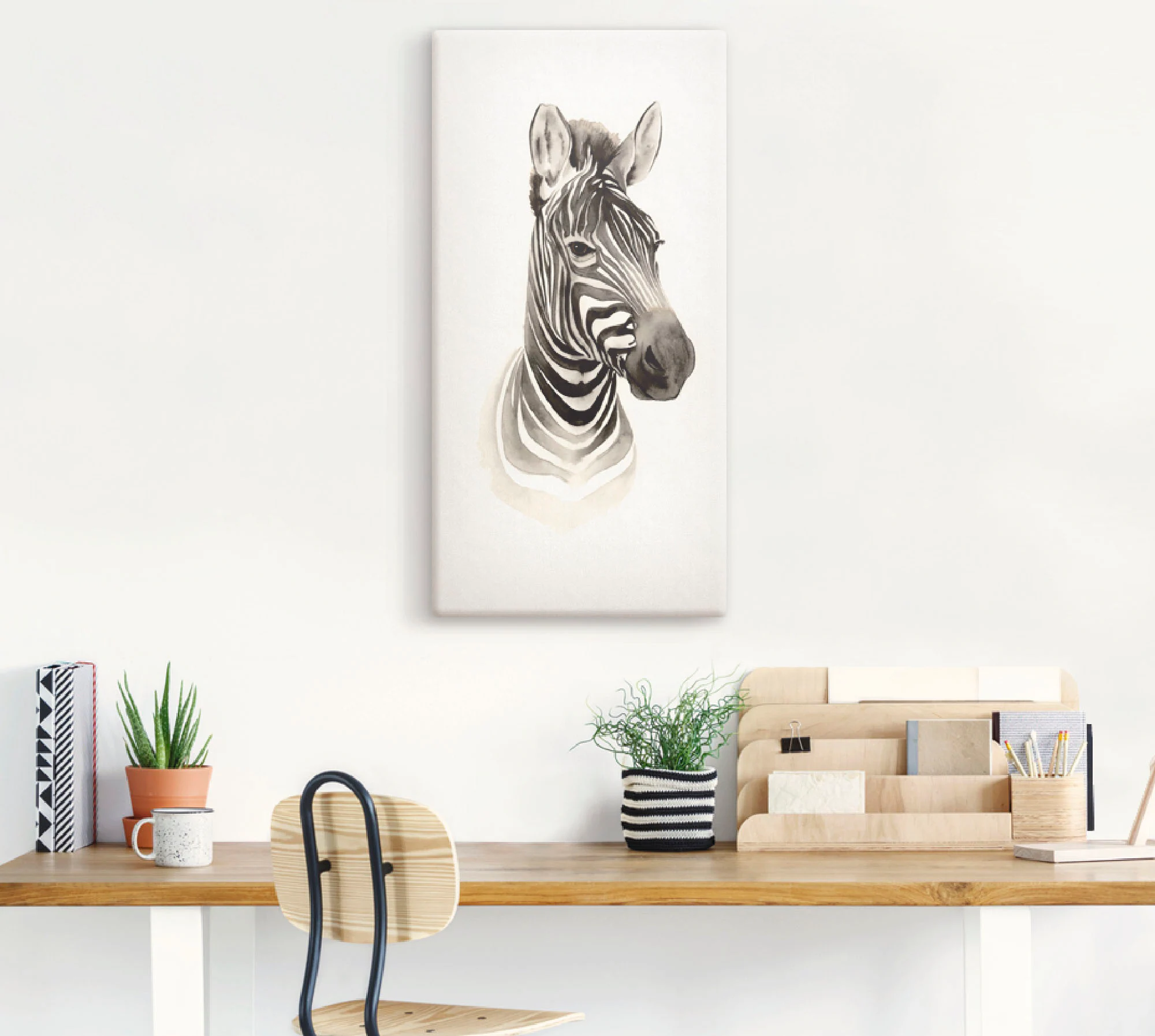 Artland Wandbild »Safari Porträt I«, Wildtiere, (1 St.), als Alubild, Outdo günstig online kaufen
