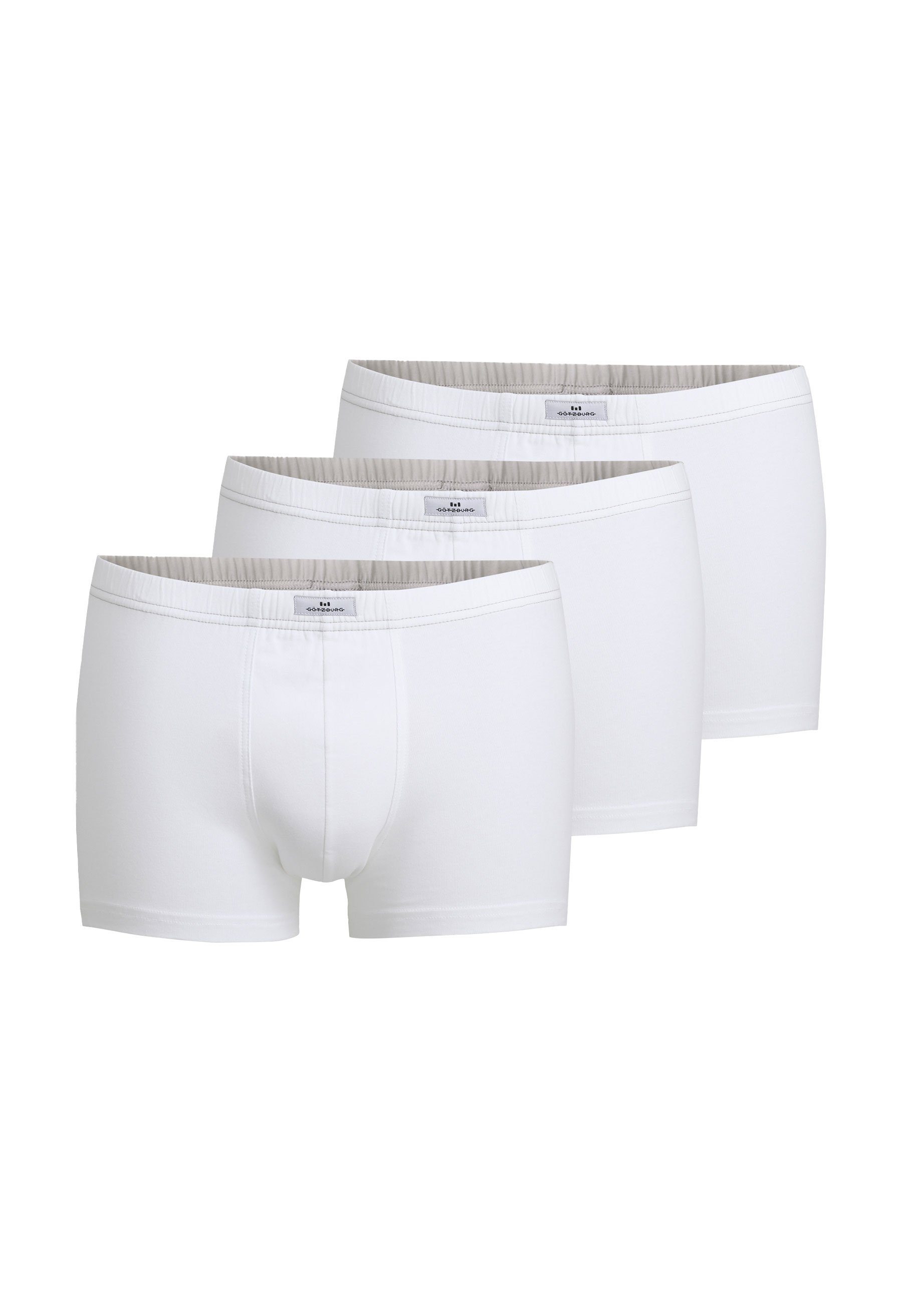 GÖTZBURG Boxershorts GÖTZBURG Herren Pants weiß günstig online kaufen