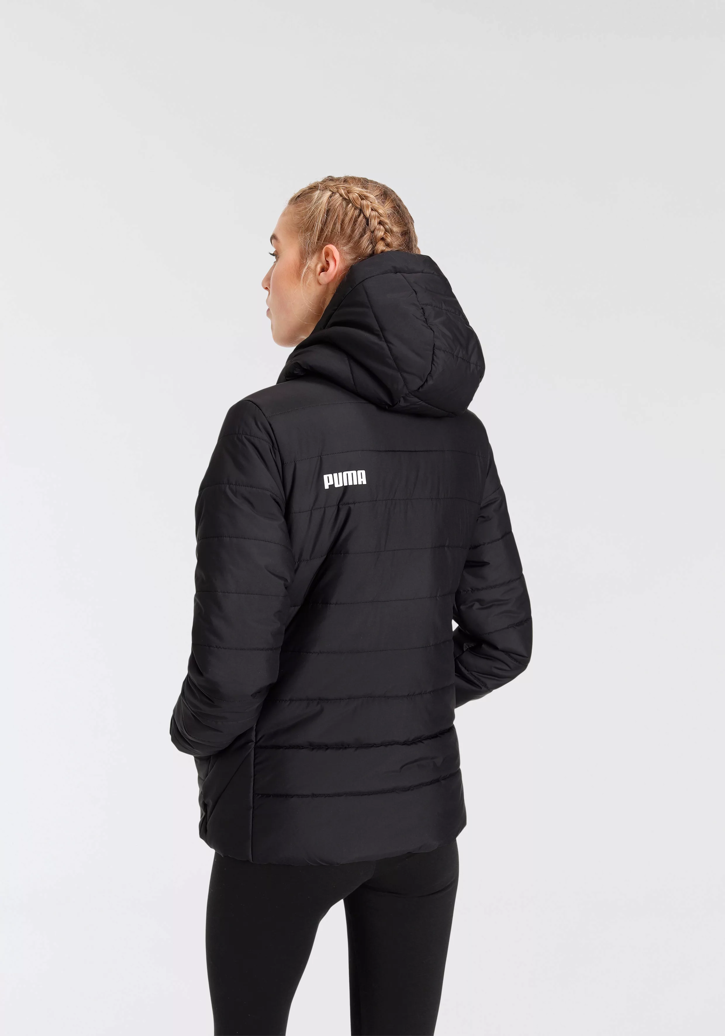 PUMA Winterjacke "ESS HOODED PADDED JACKET", mit Kapuze günstig online kaufen