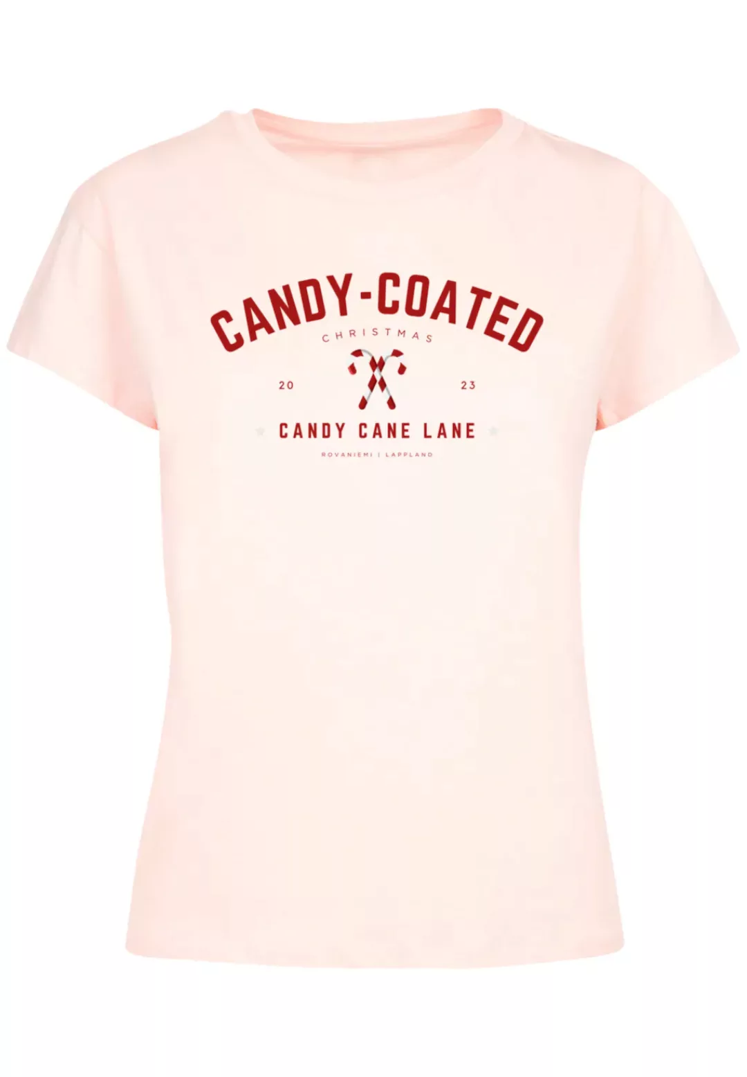 F4NT4STIC T-Shirt "Weihnachten Candy Coated Christmas", Weihnachten, Gesche günstig online kaufen