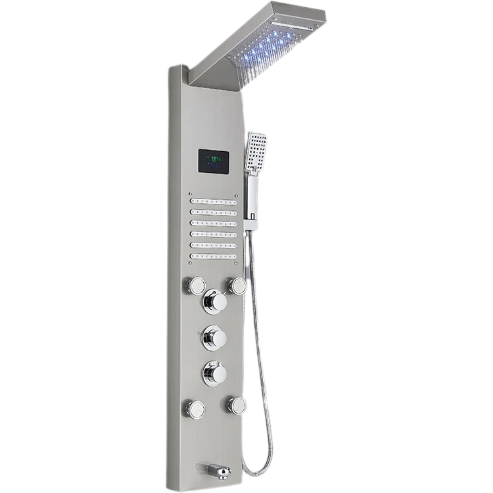 LuxaSteel Duscharmatur Regendusche, Duscharmatur Regendusche, Massage günstig online kaufen