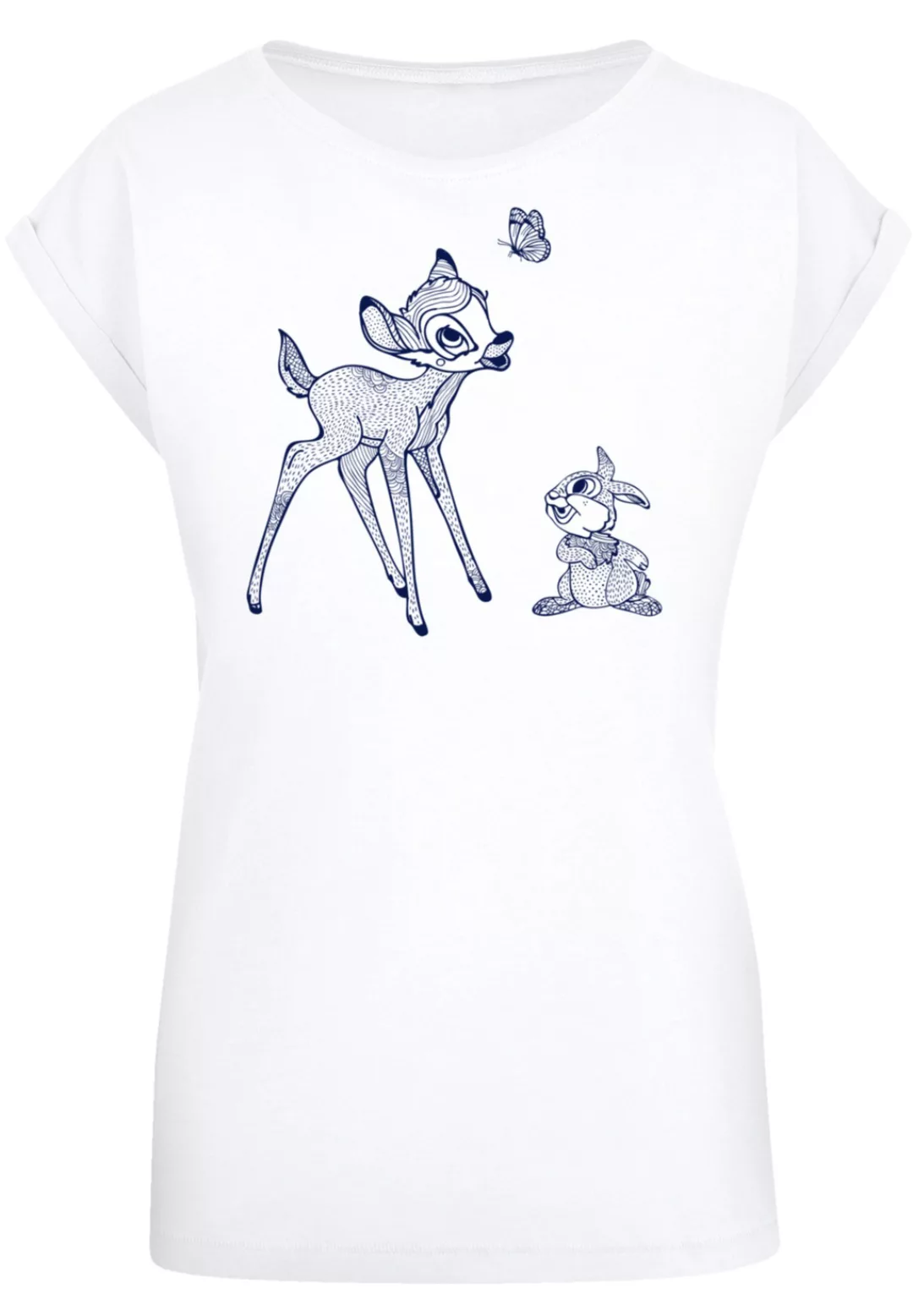 F4NT4STIC T-Shirt "Disney Bambi Schmetterling", Premium Qualität günstig online kaufen