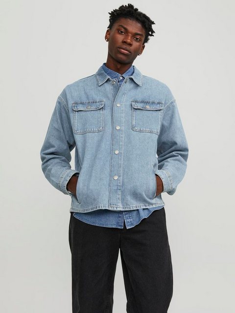 Jack & Jones Jeanshemd JJICHASE JJOVERSHIRT MF 902 SN günstig online kaufen