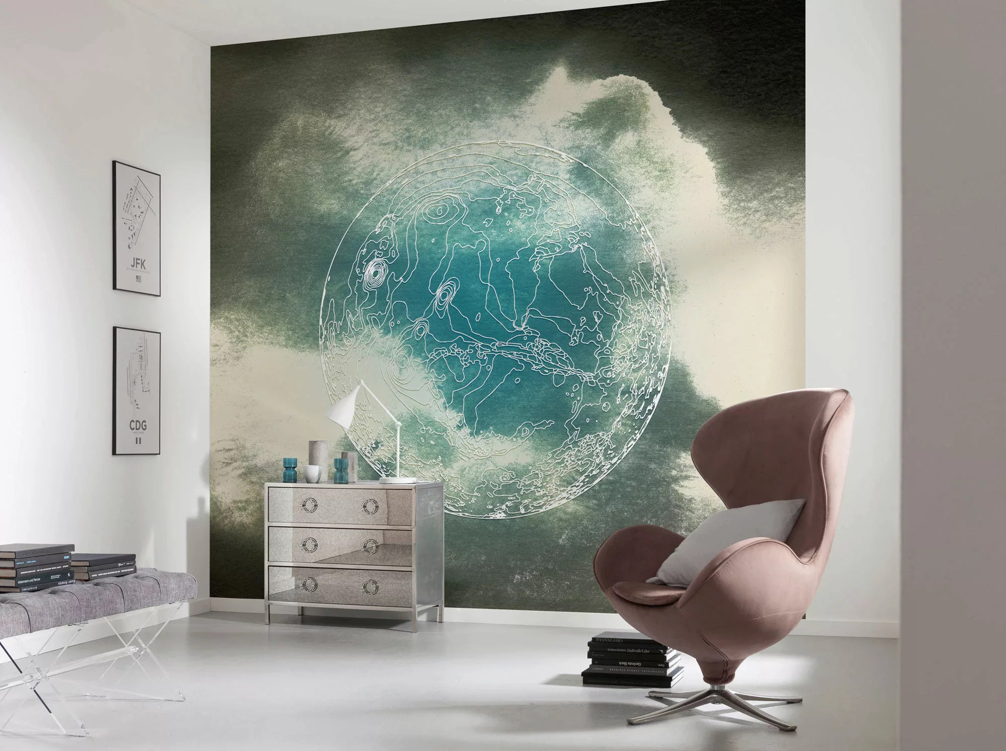 Komar Vliestapete »Digitaldruck Vlies - Surreal Planet - Größe 300 x 280 cm günstig online kaufen