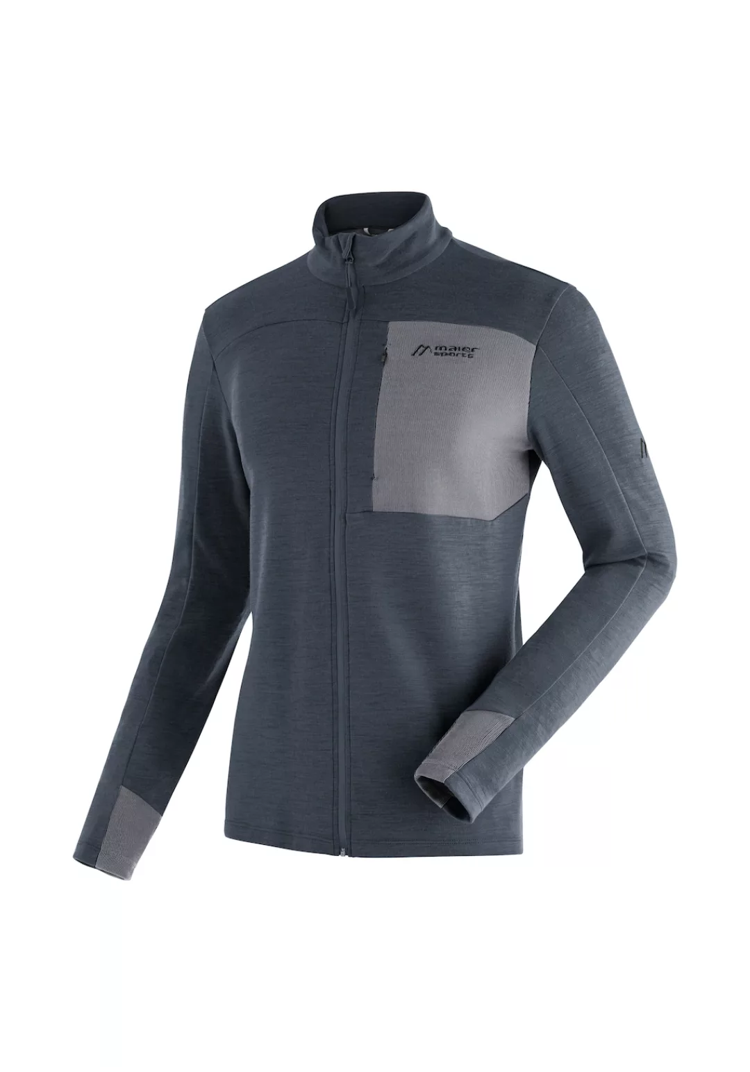 Maier Sports Funktionsshirt "Skutvik M", Midlayer-Jacke für Herren, ideal f günstig online kaufen