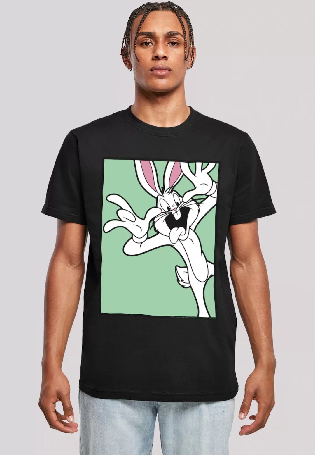 F4NT4STIC T-Shirt "Looney Tunes Bugs Bunny Funny Face", Print günstig online kaufen