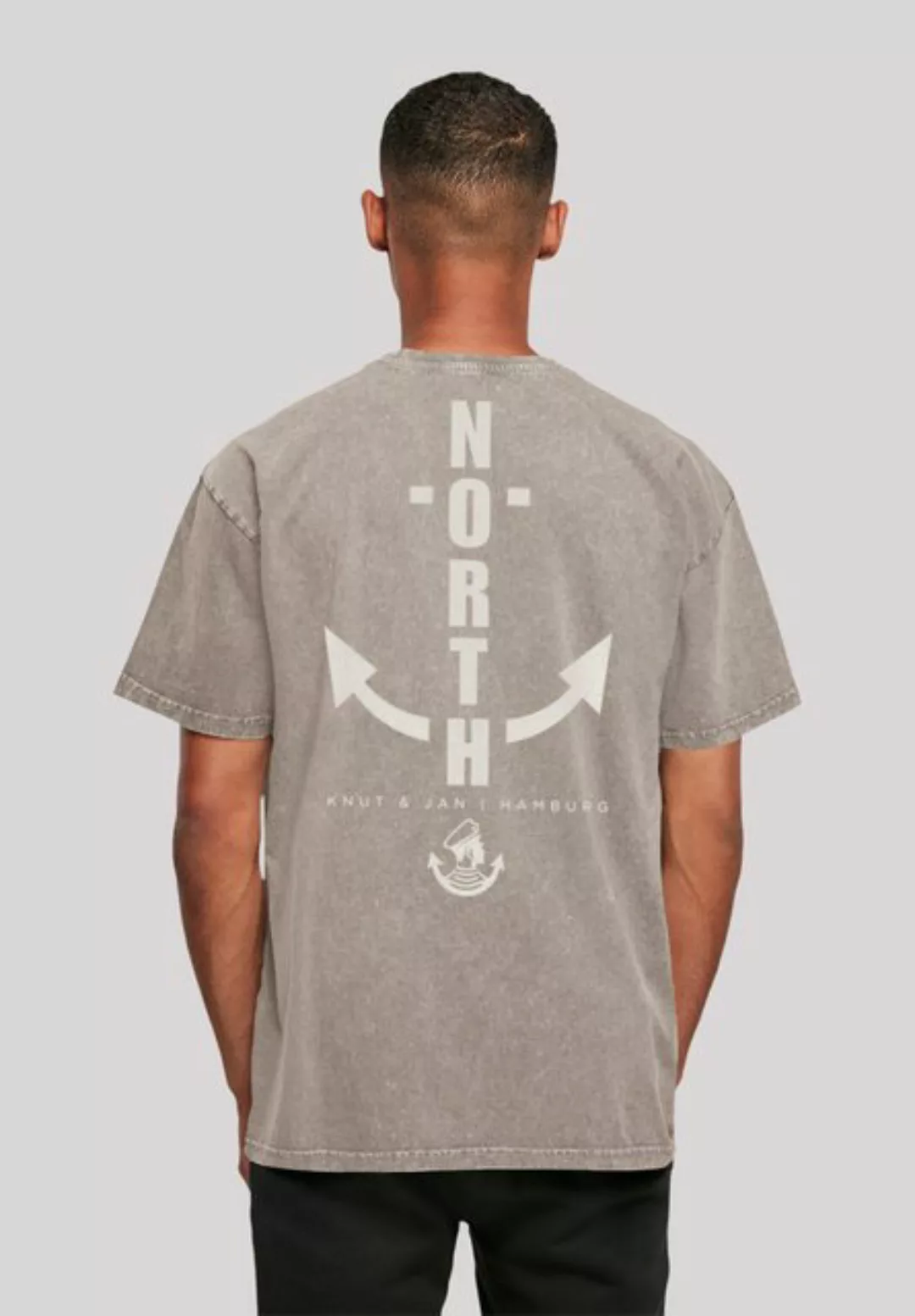 F4NT4STIC T-Shirt North Anchor Print günstig online kaufen