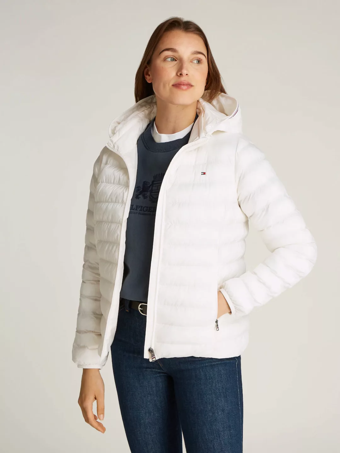 Tommy Hilfiger Steppjacke "LW PADDED GLOBAL STRIPE JACKET", (Global Serie T günstig online kaufen