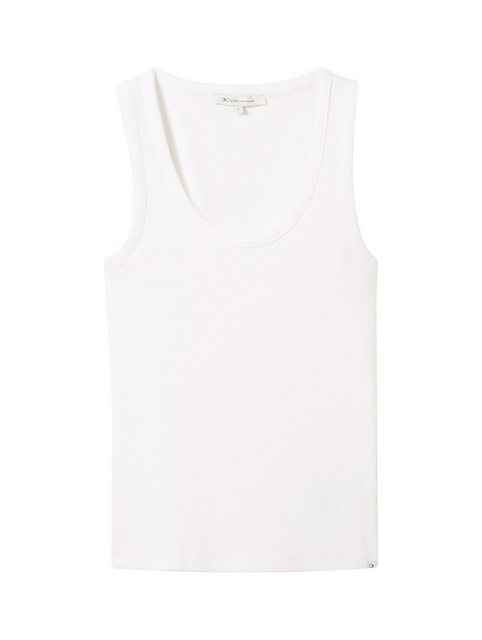 TOM TAILOR T-Shirt dyed rib Top günstig online kaufen