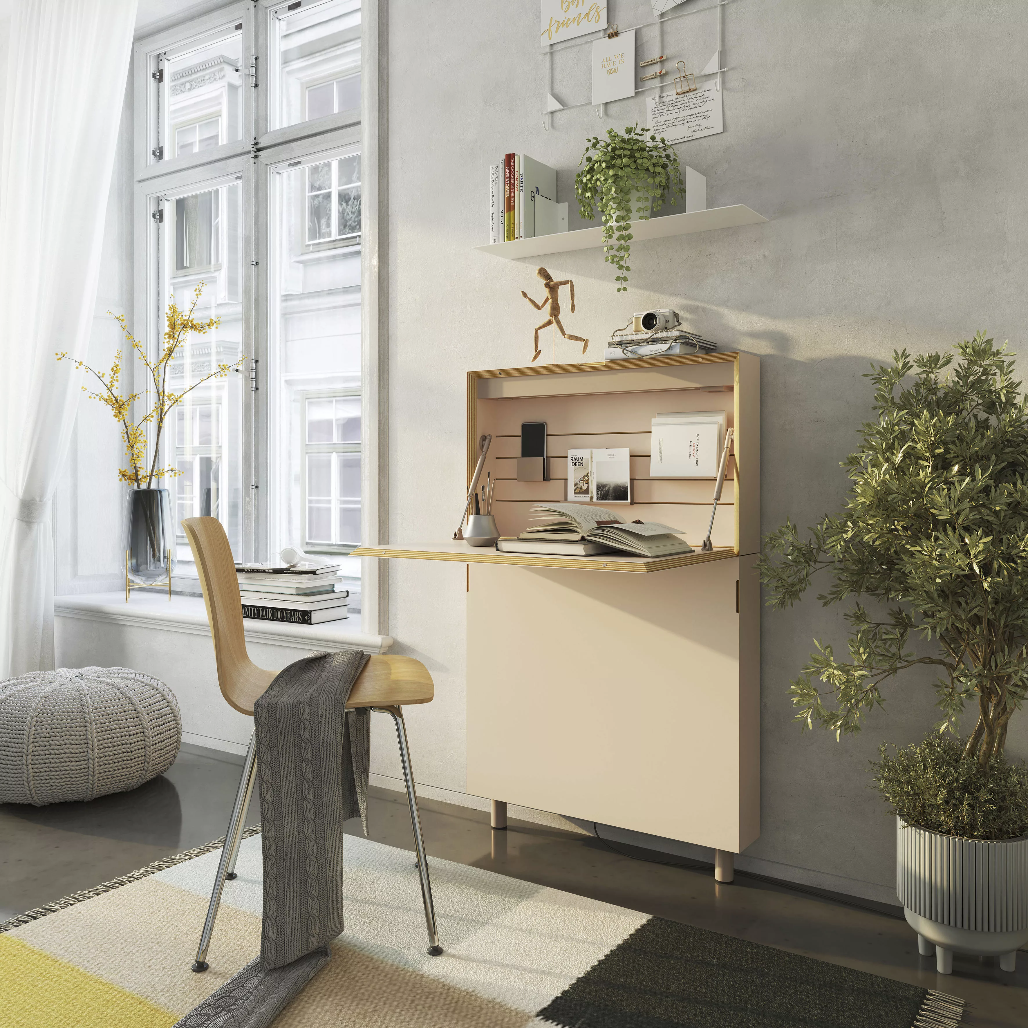 Müller SMALL LIVING Wandsekretär "FLATMATE" günstig online kaufen