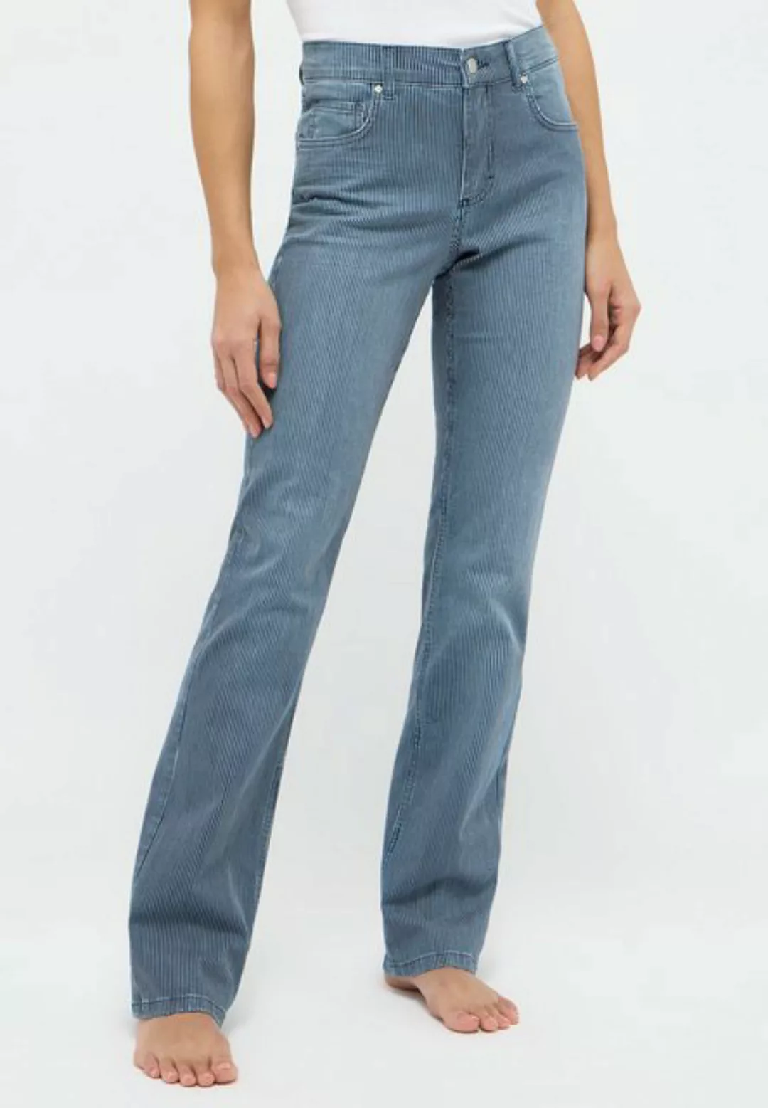 ANGELS Bootcut-Jeans Jeans Leni mit Streifen günstig online kaufen