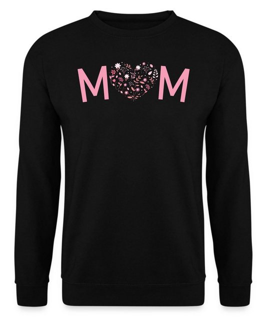 Quattro Formatee Sweatshirt Mom Mum Herz - Mama Muttertag Mutter Unisex Pul günstig online kaufen
