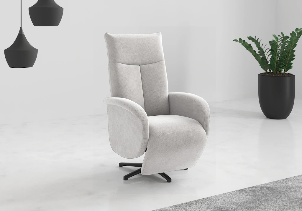 sit&more TV-Sessel "Juma, inkl. Drehfunktion & Kopfteilverstellung", Höhe A günstig online kaufen