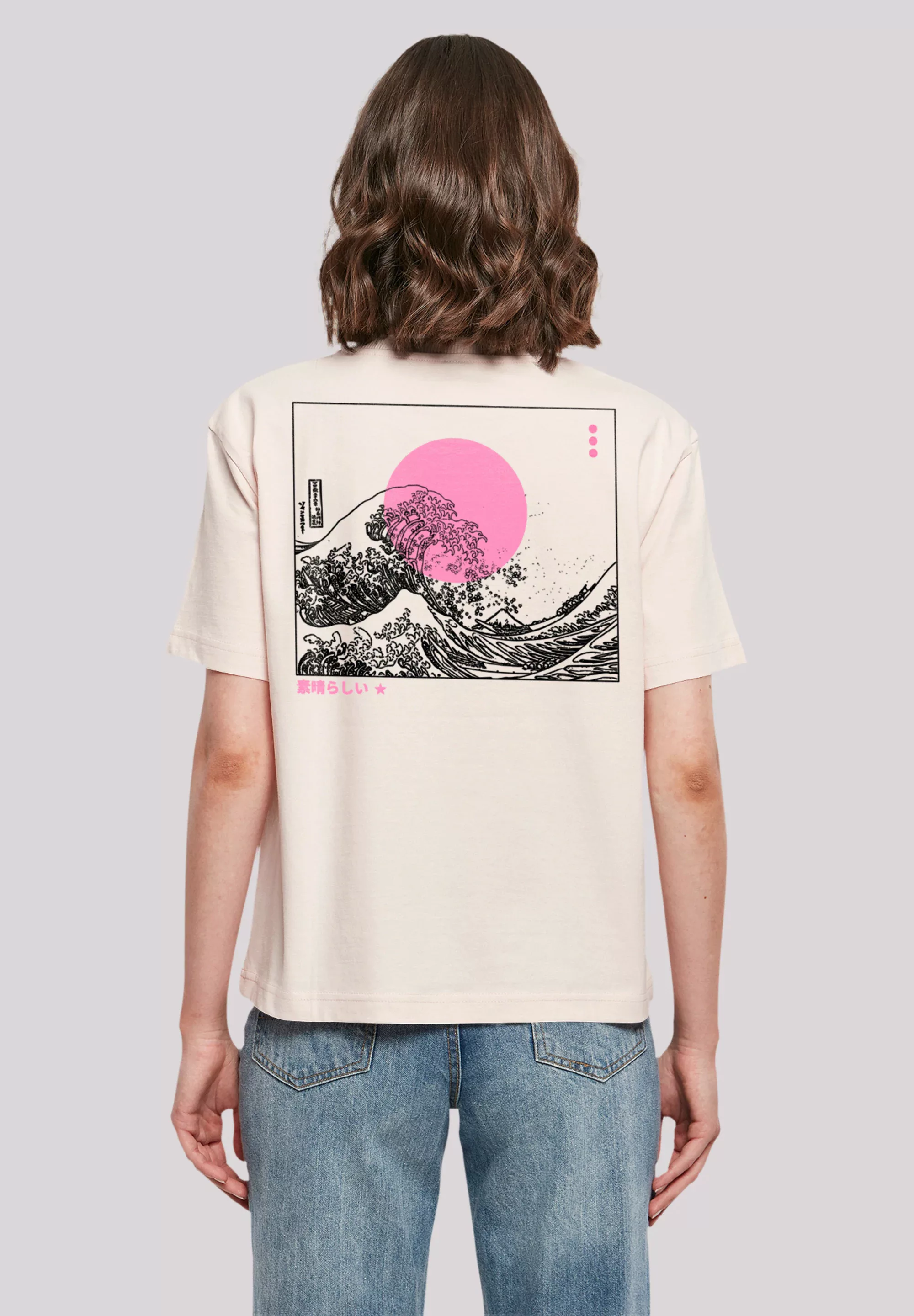 F4NT4STIC T-Shirt "Kanagawa Wave", Print günstig online kaufen