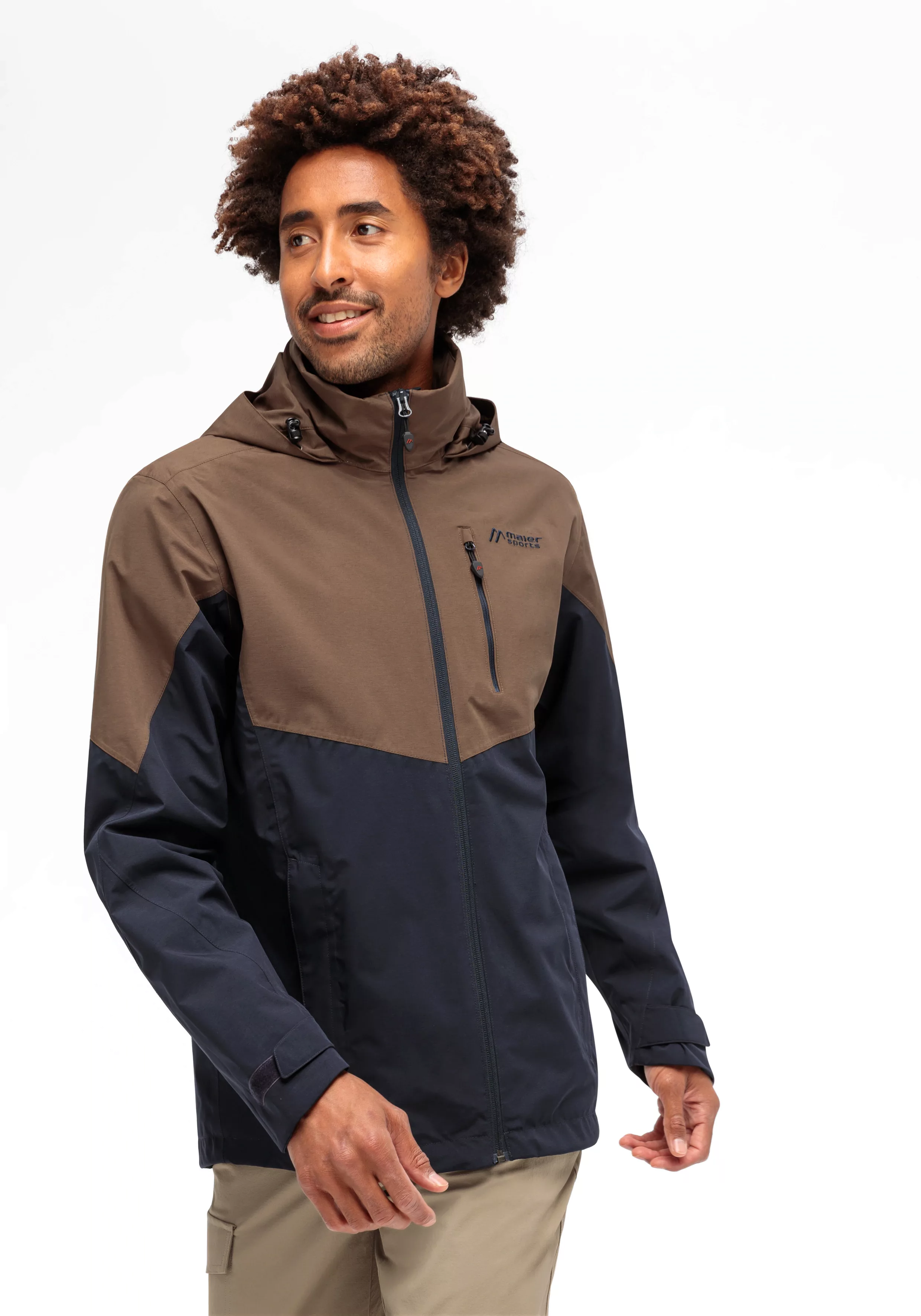 Maier Sports Outdoorjacke "Halny rec M", Herren Funktionsjacke, wasserdicht günstig online kaufen